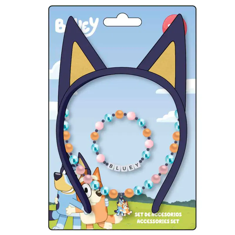 Bluey sada doplnkov produktová fotografia
