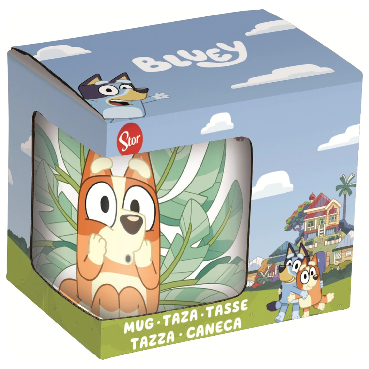Bluey Leaves hrnček produktová fotografia