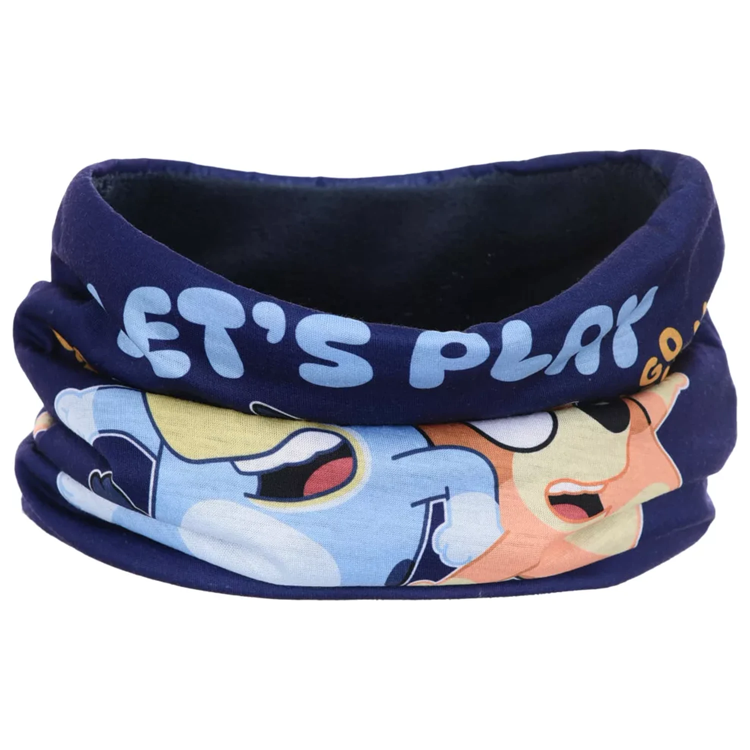 Bluey Let's Play detský šál, tunelový šál produktová fotografia