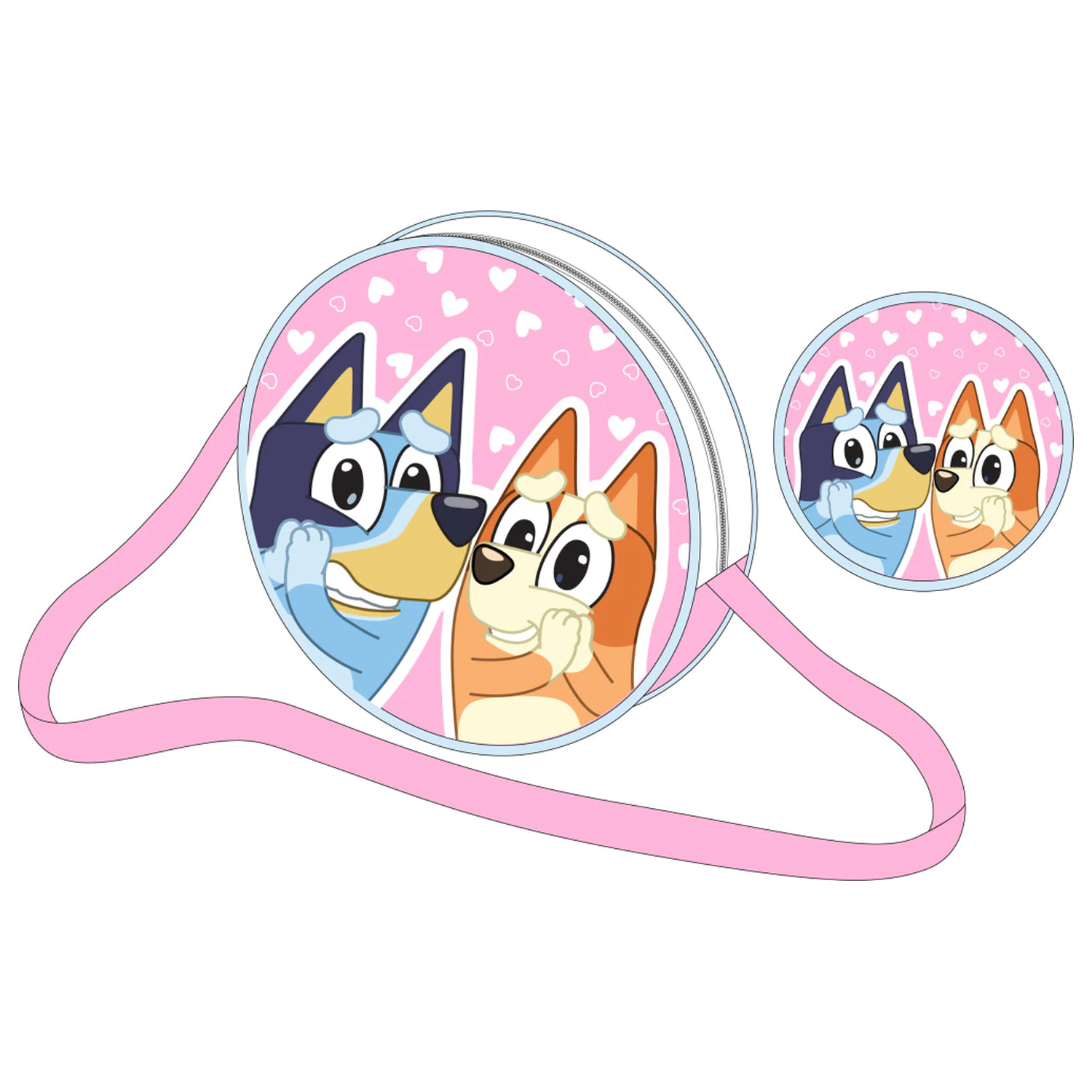 Bluey Love taška cez rameno, crossbody taška produktová fotografia