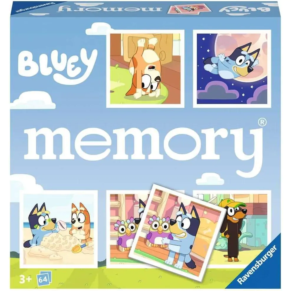 Bluey Pexeso produktová fotografia