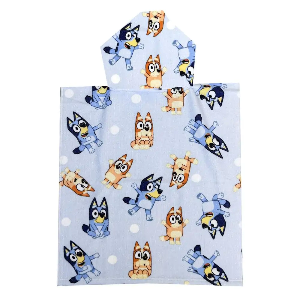 Bluey microfibre pončo plážová osuška produktová fotografia