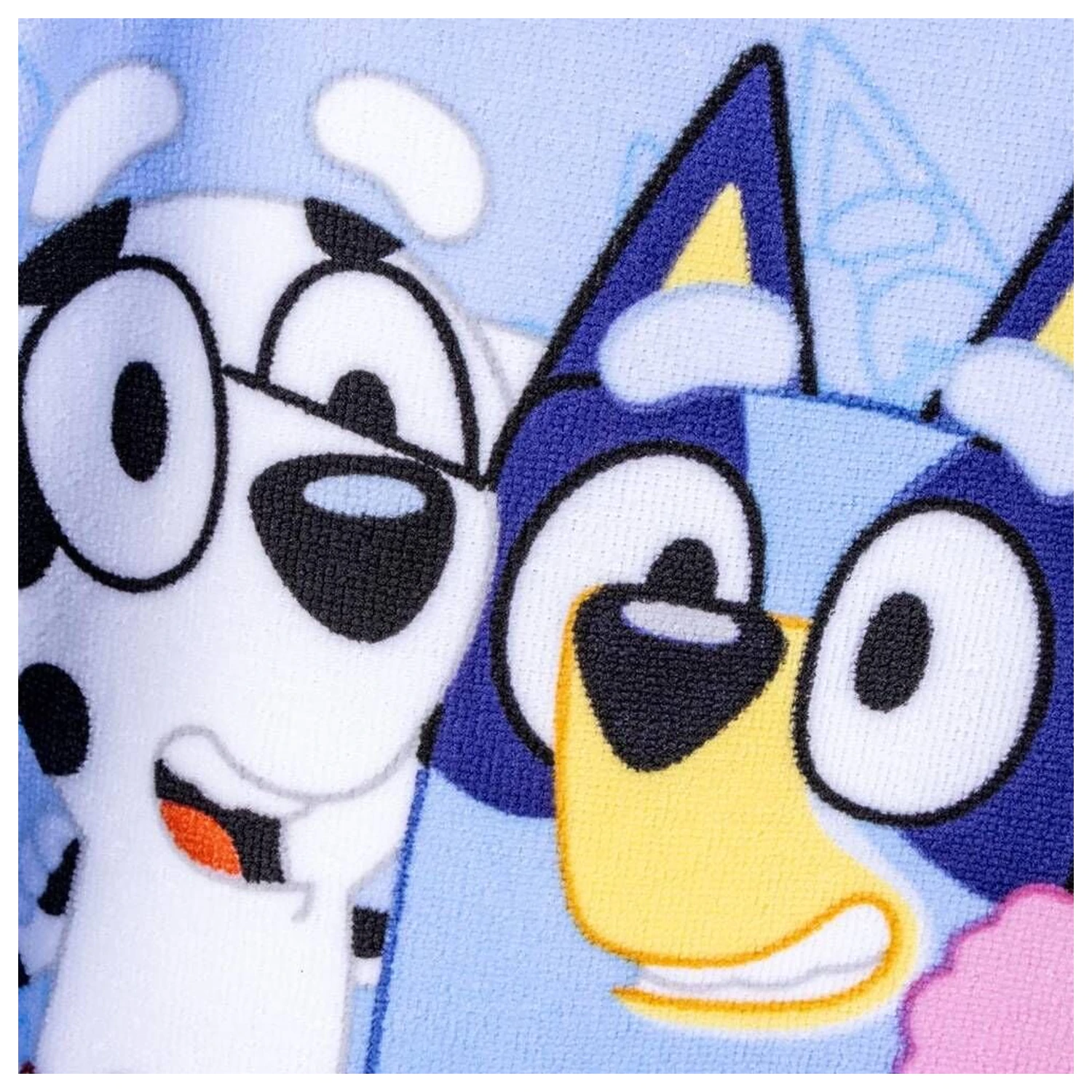 Bluey pončo uterák z mikrovlákna produktová fotografia