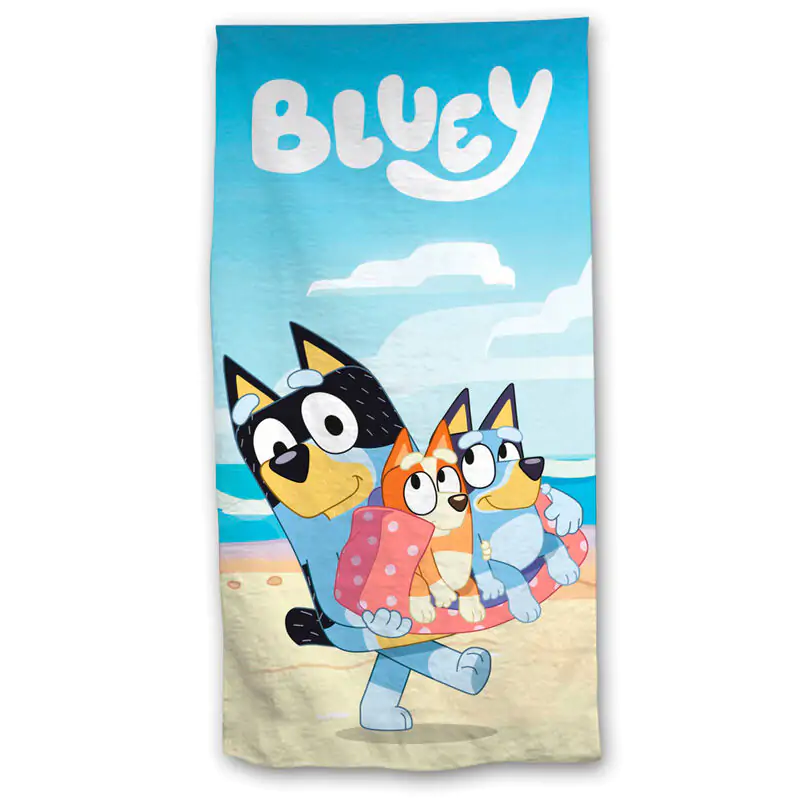 Bluey mikrovláknová plážová osuška produktová fotografia