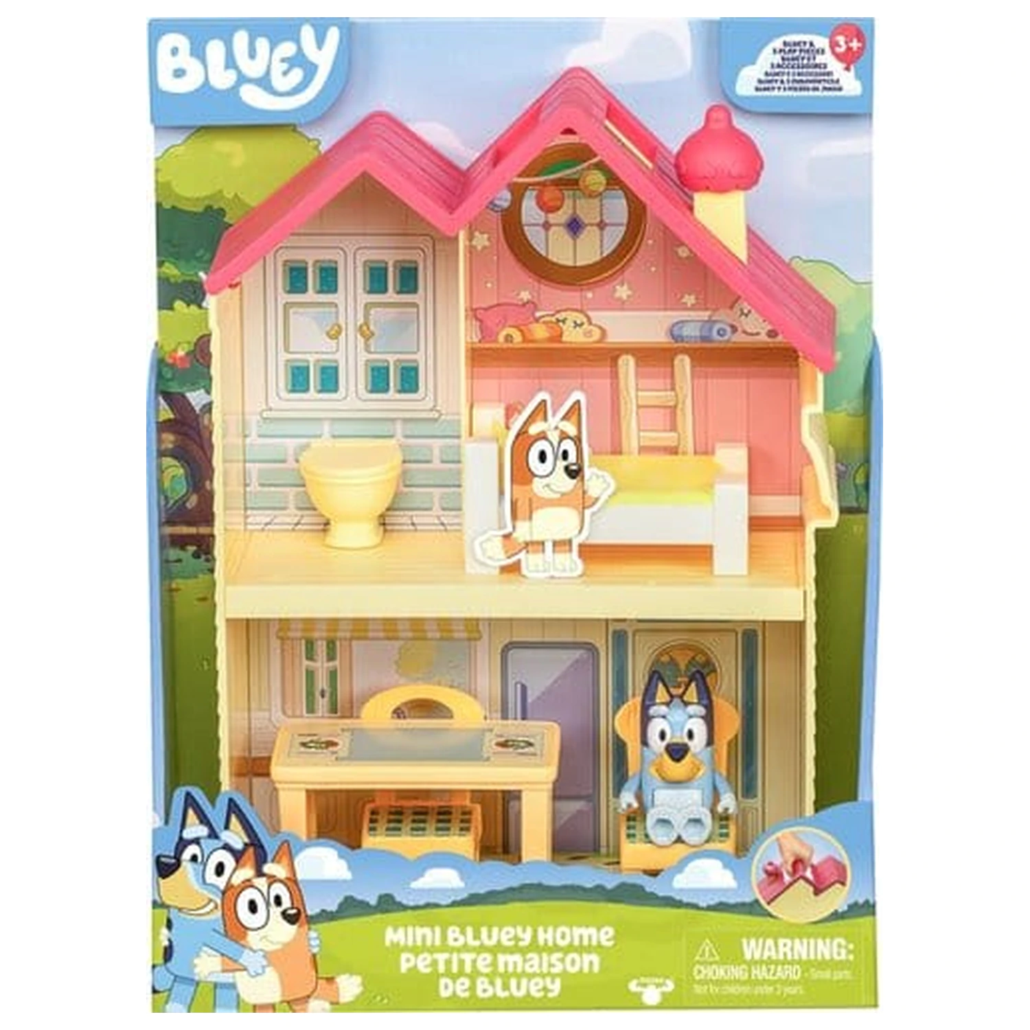 Bluey Playset Mini Heelers Domček produktová fotografia