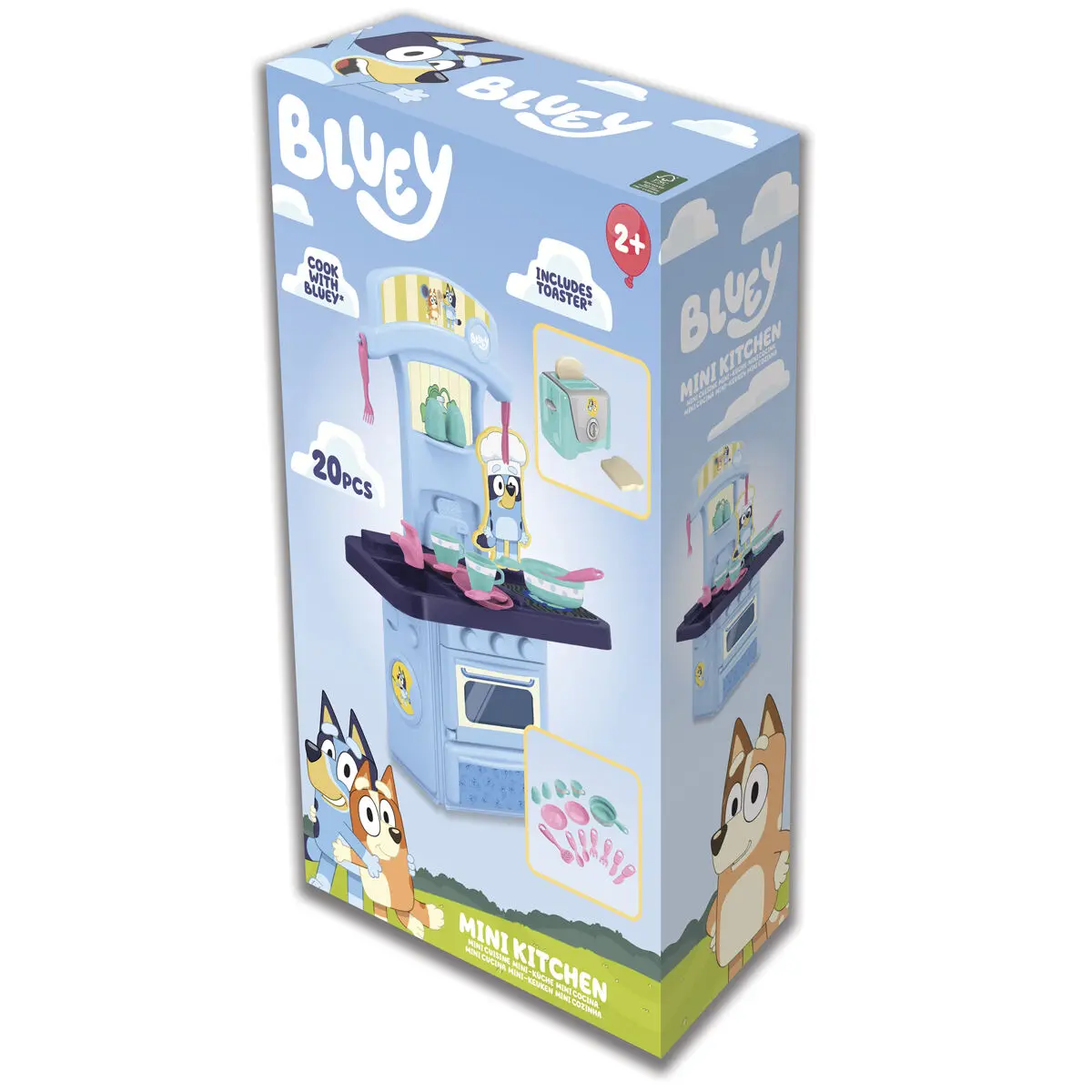 Bluey Mini Kuchynka + Hriankovač produktová fotografia