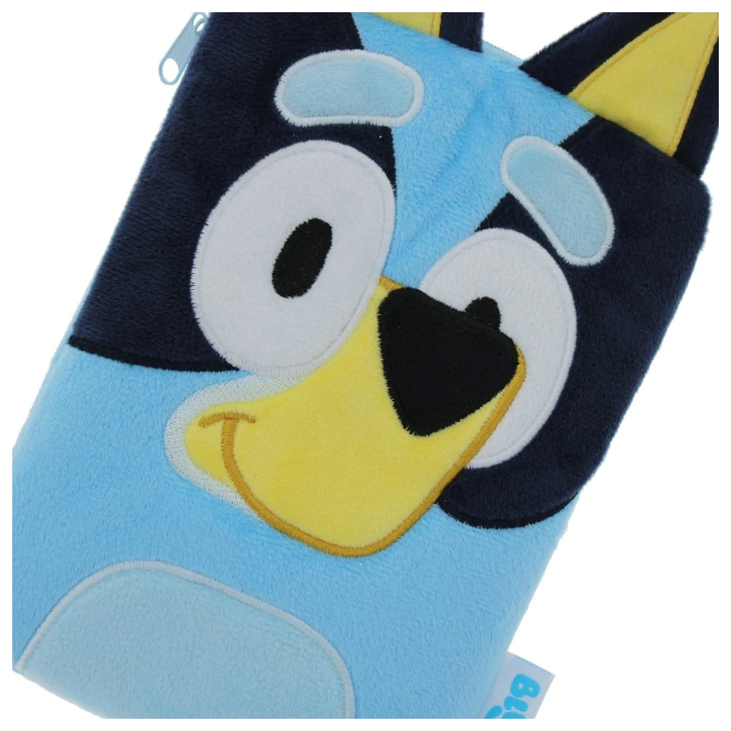 Bluey plyšový peračník modrý produktová fotografia