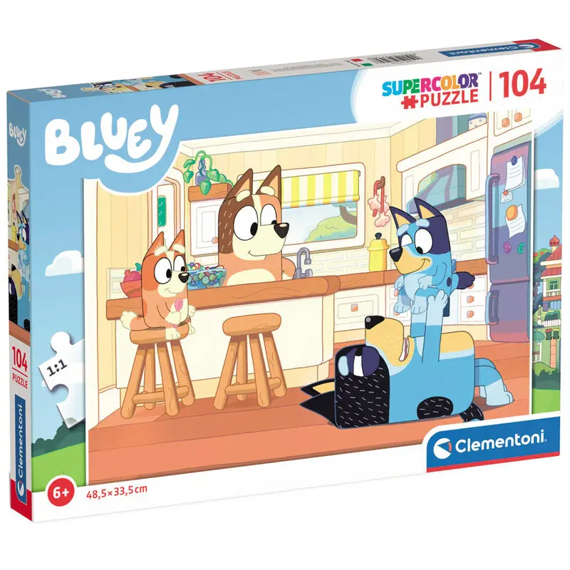 Bluey puzzle 104pcs termékfotó