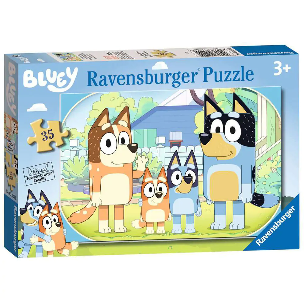 Bluey puzzle 35 dielikov produktová fotografia