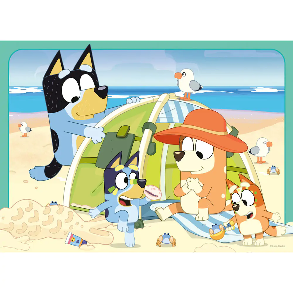 Bluey puzzle 4 x 42 dielikov produktová fotografia