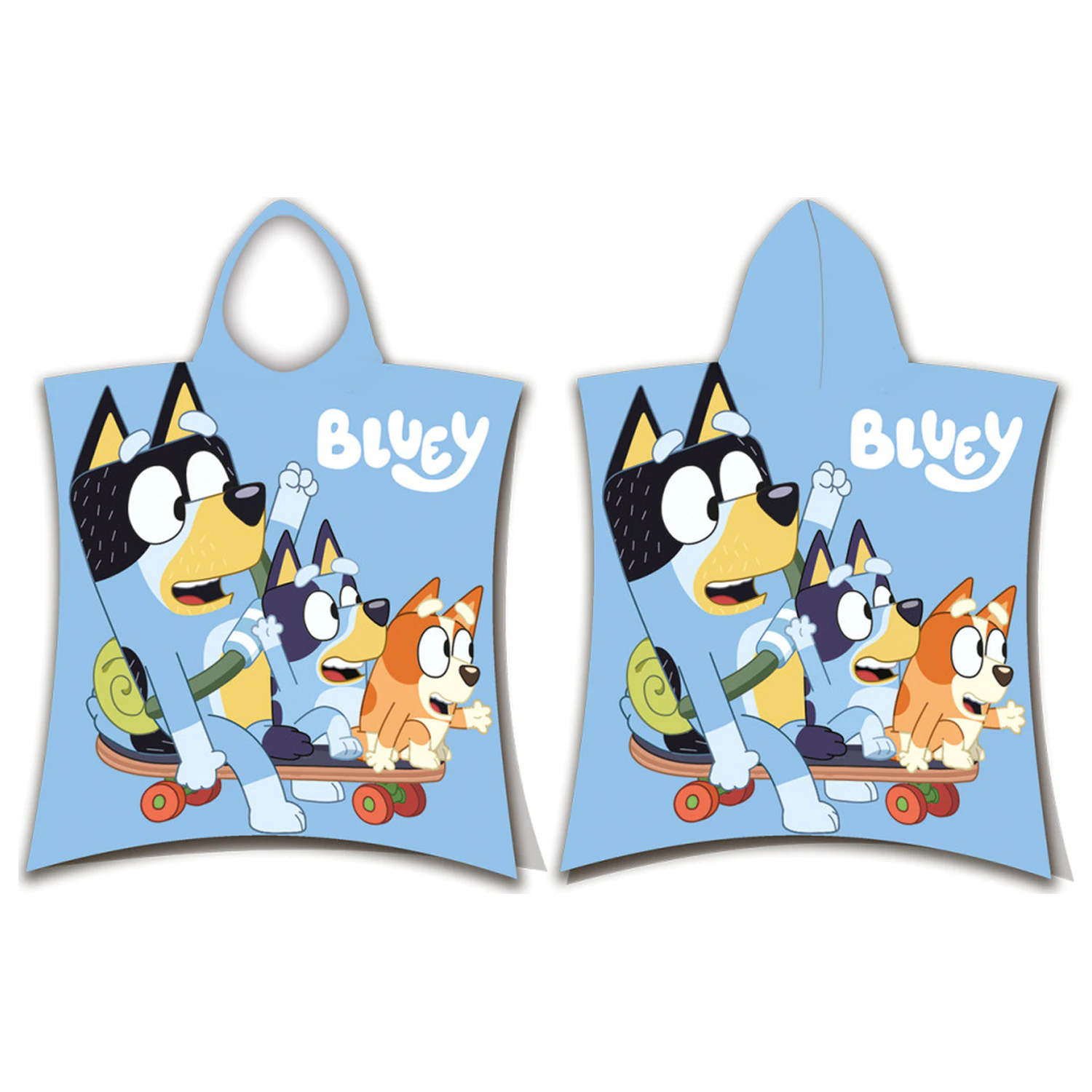 Bluey Skate plážové pončo osuška produktová fotografia