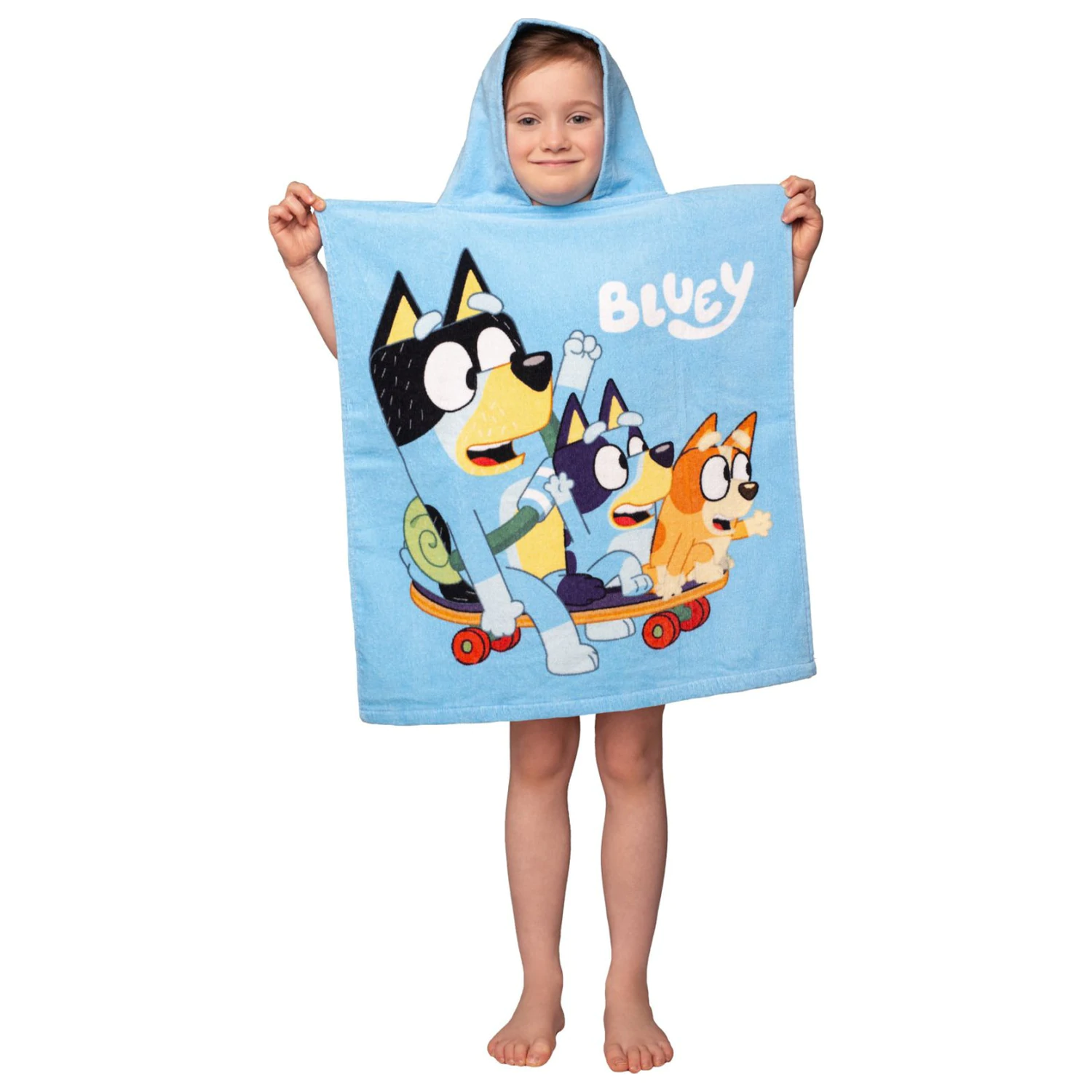 Bluey Skate plážové pončo osuška produktová fotografia
