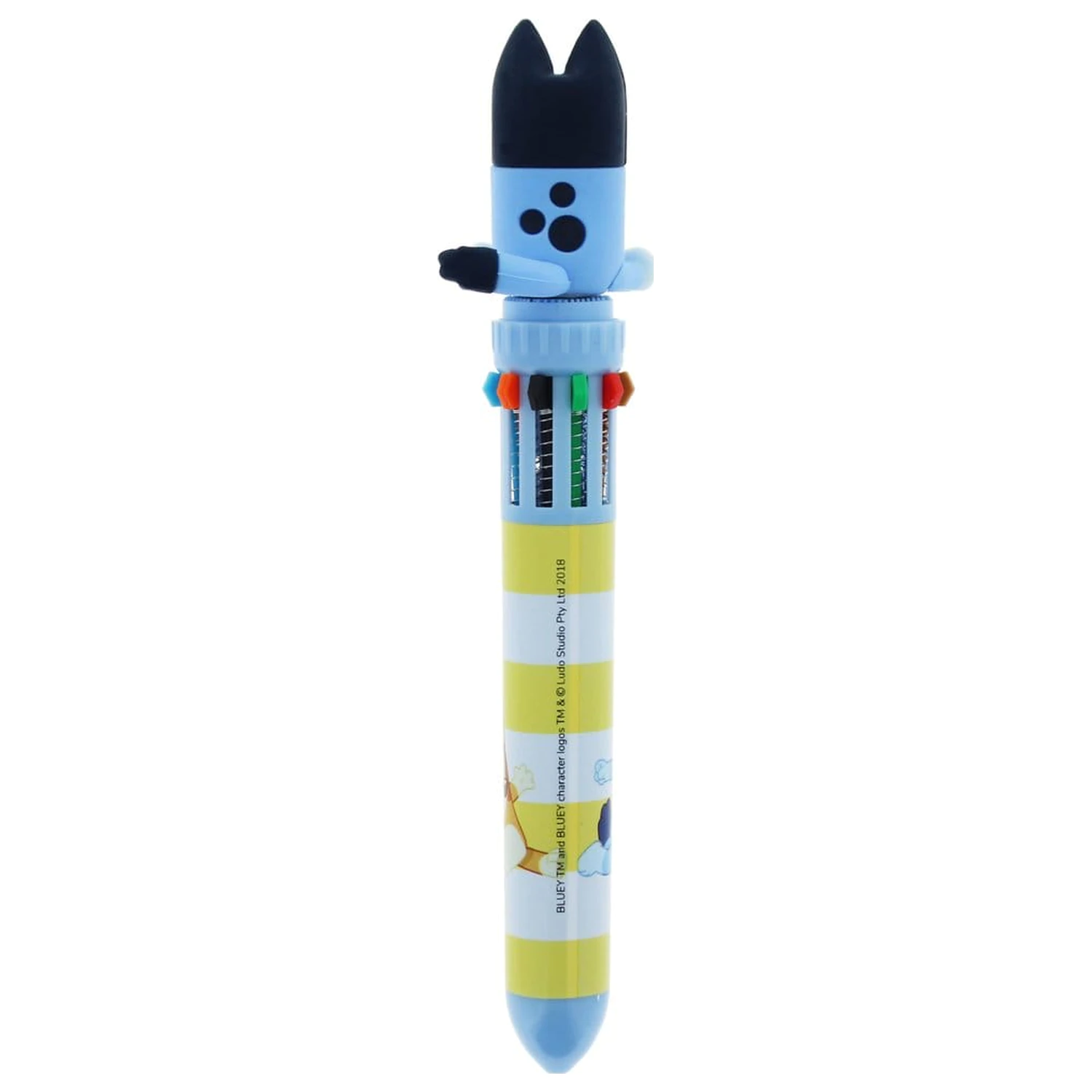 Bluey Viacfarebné pero Spinny produktová fotografia