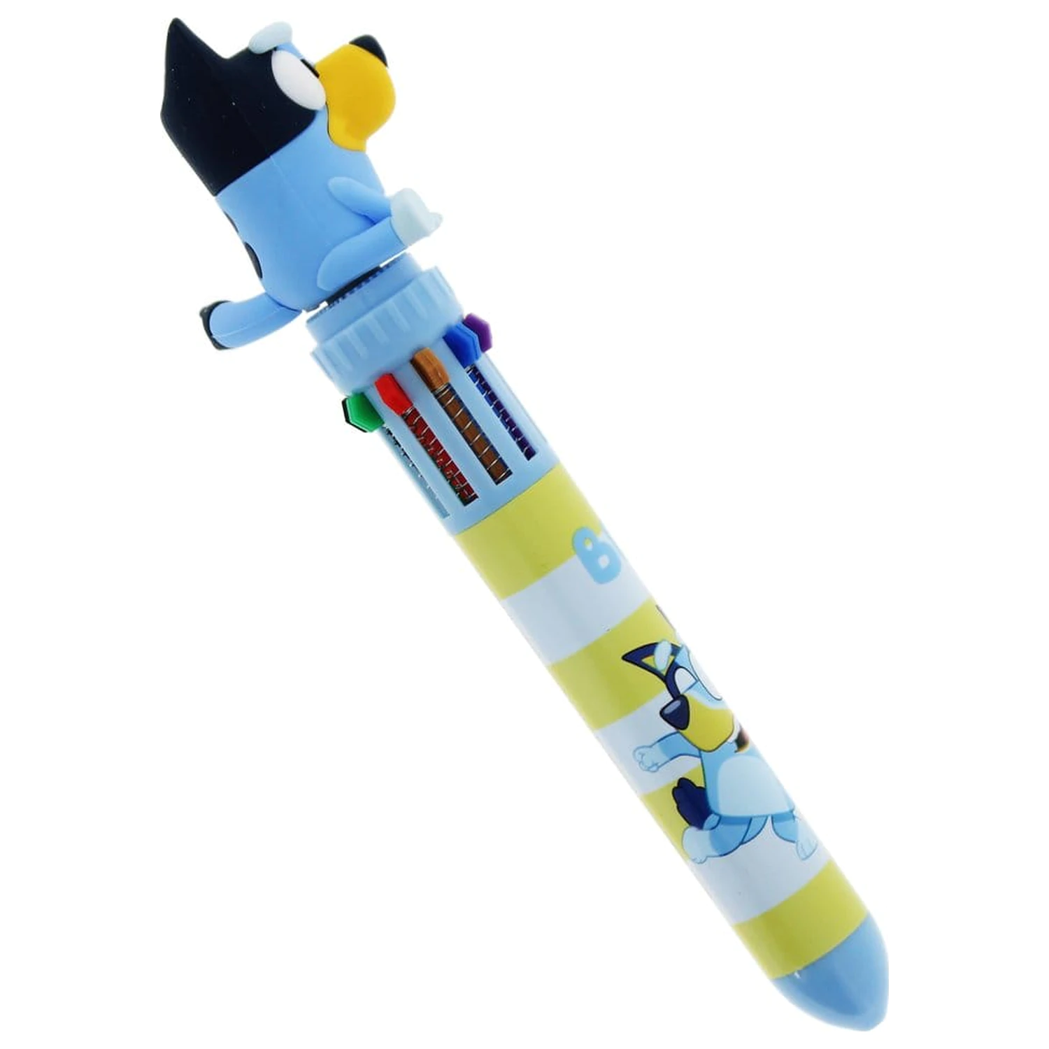 Bluey Viacfarebné pero Spinny produktová fotografia