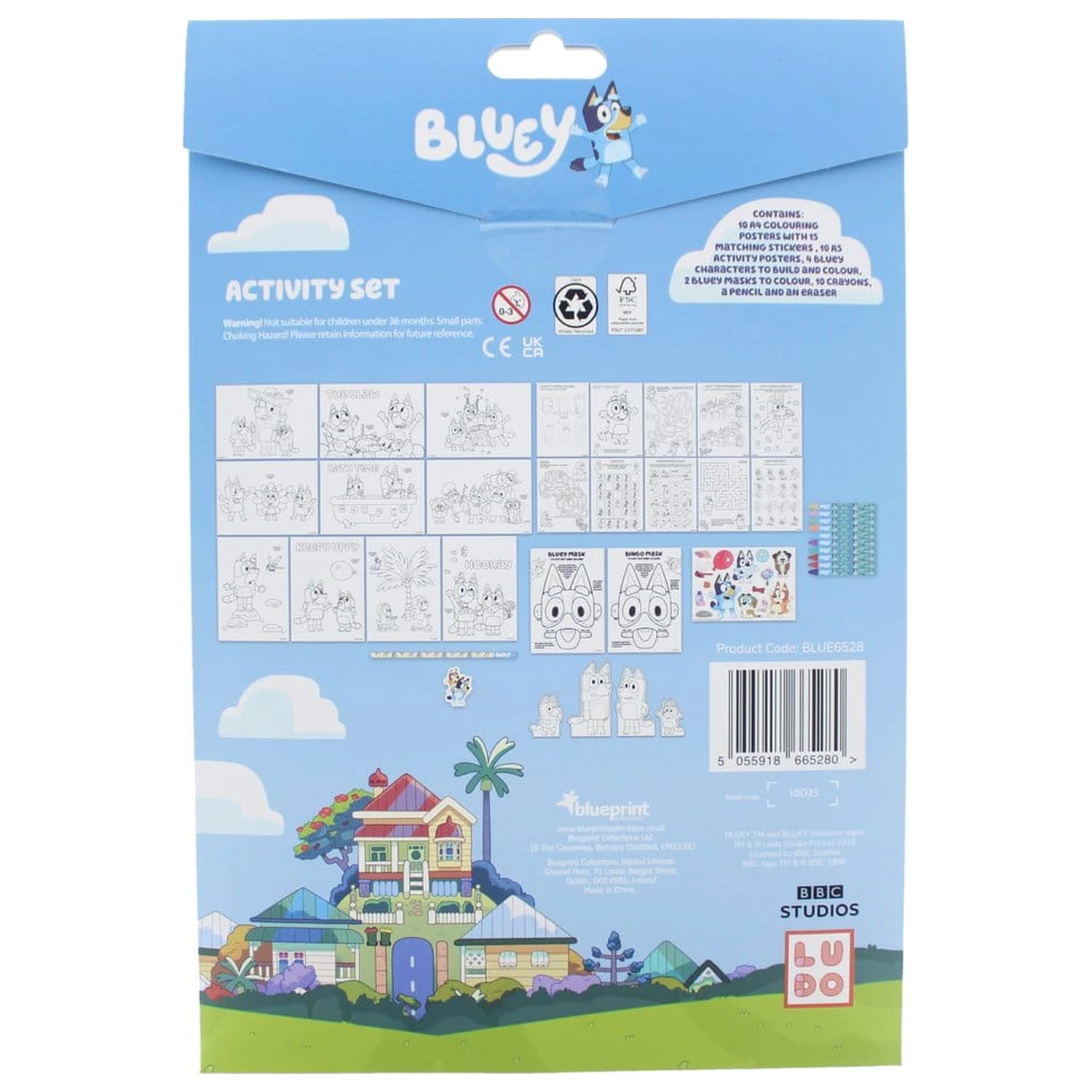 Bluey Súprava na aktivity a zábavu produktová fotografia