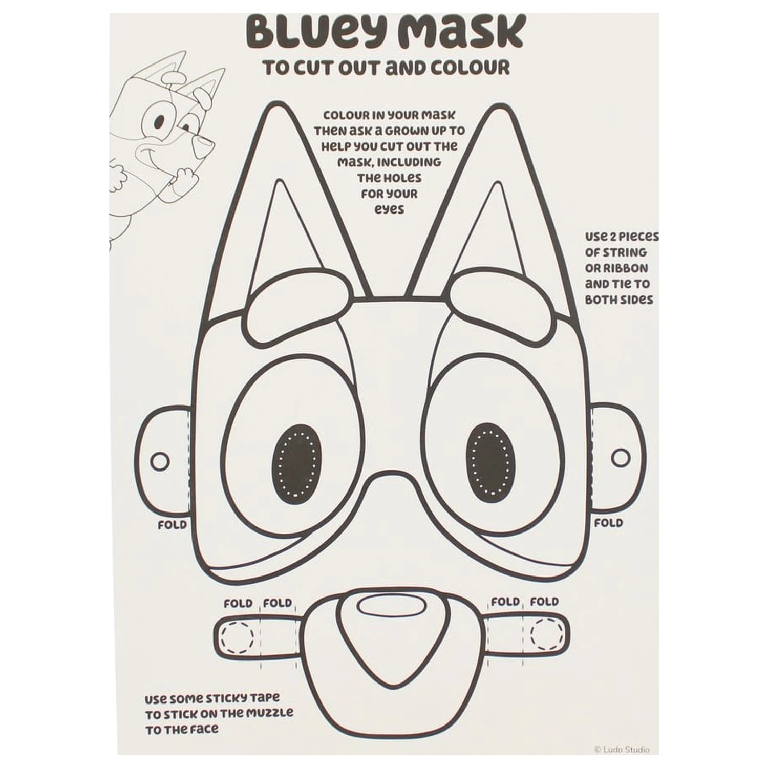 Bluey Súprava na aktivity a zábavu produktová fotografia