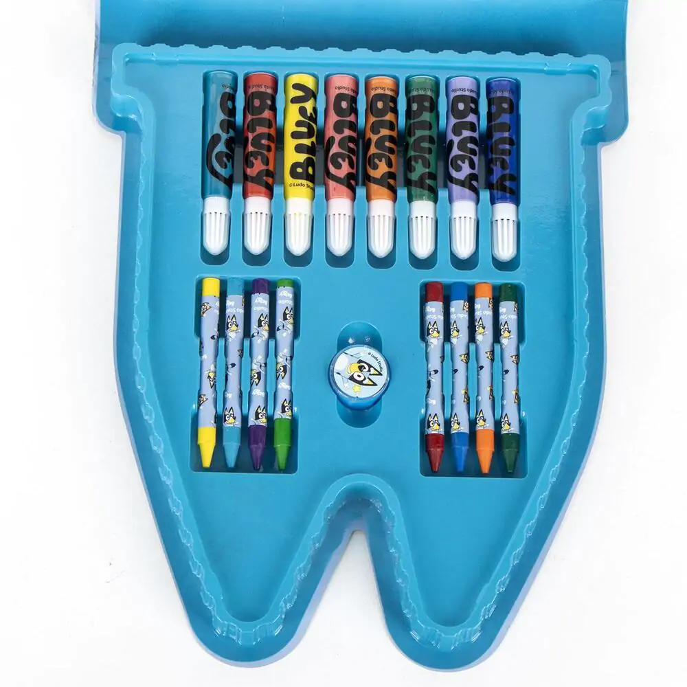 Bluey omaľovánkový stationery set produktová fotografia