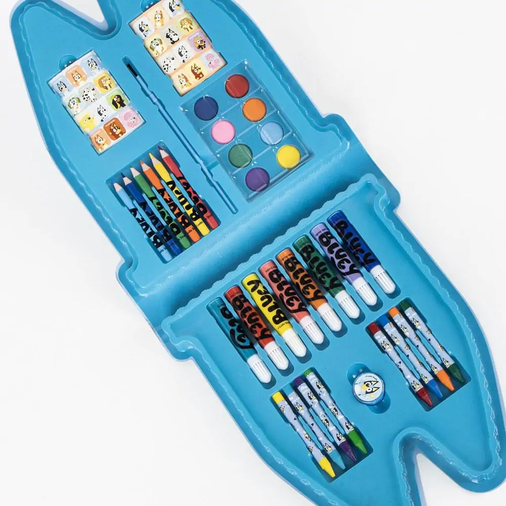 Bluey omaľovánkový stationery set produktová fotografia