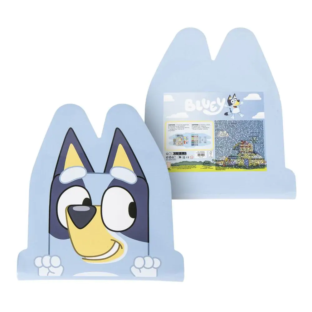 Bluey omaľovánkový stationery set produktová fotografia
