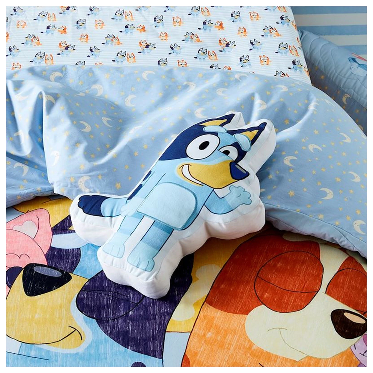 Bluey v tvare vlny vankúš, dekoratívny vankúš 21x31 cm produktová fotografia