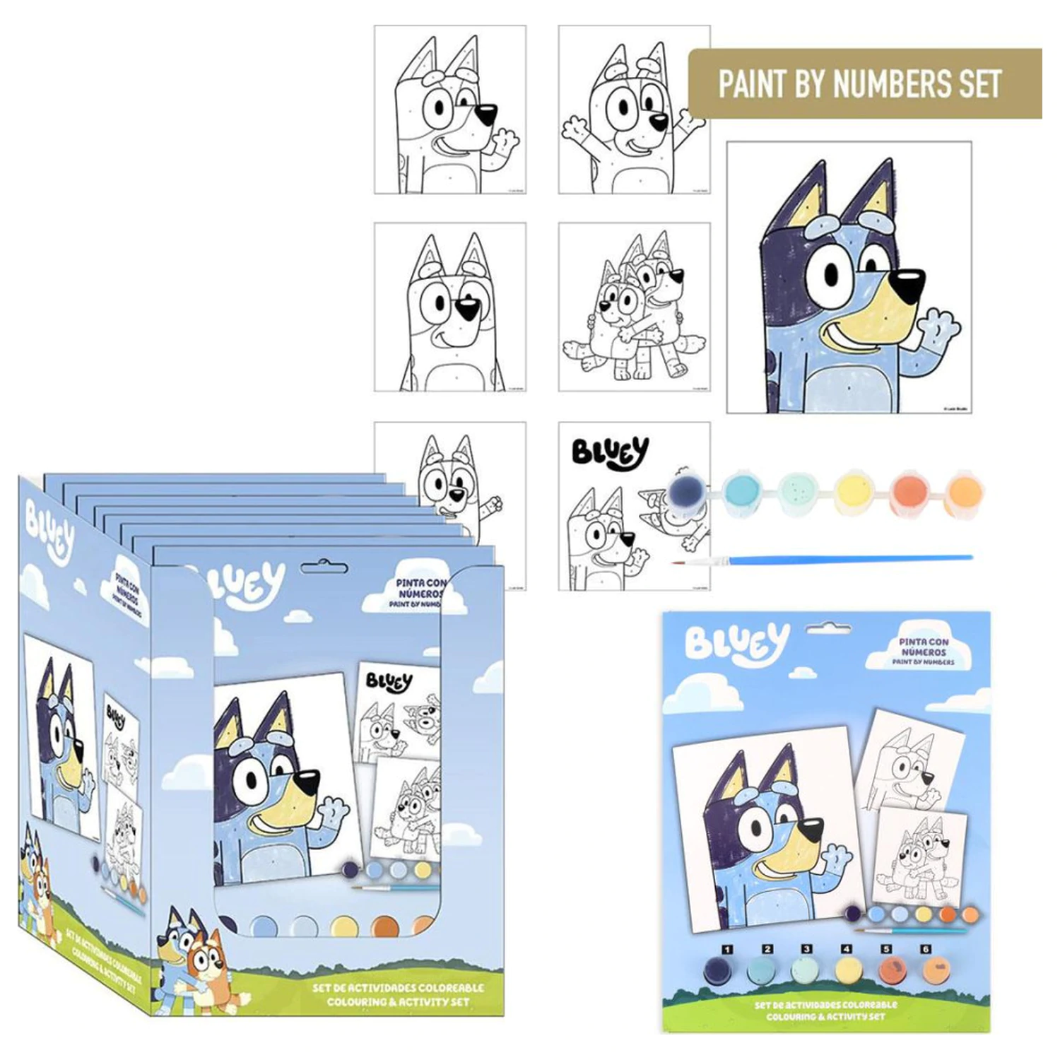 Bluey Súprava na vyfarbovanie To Wave produktová fotografia