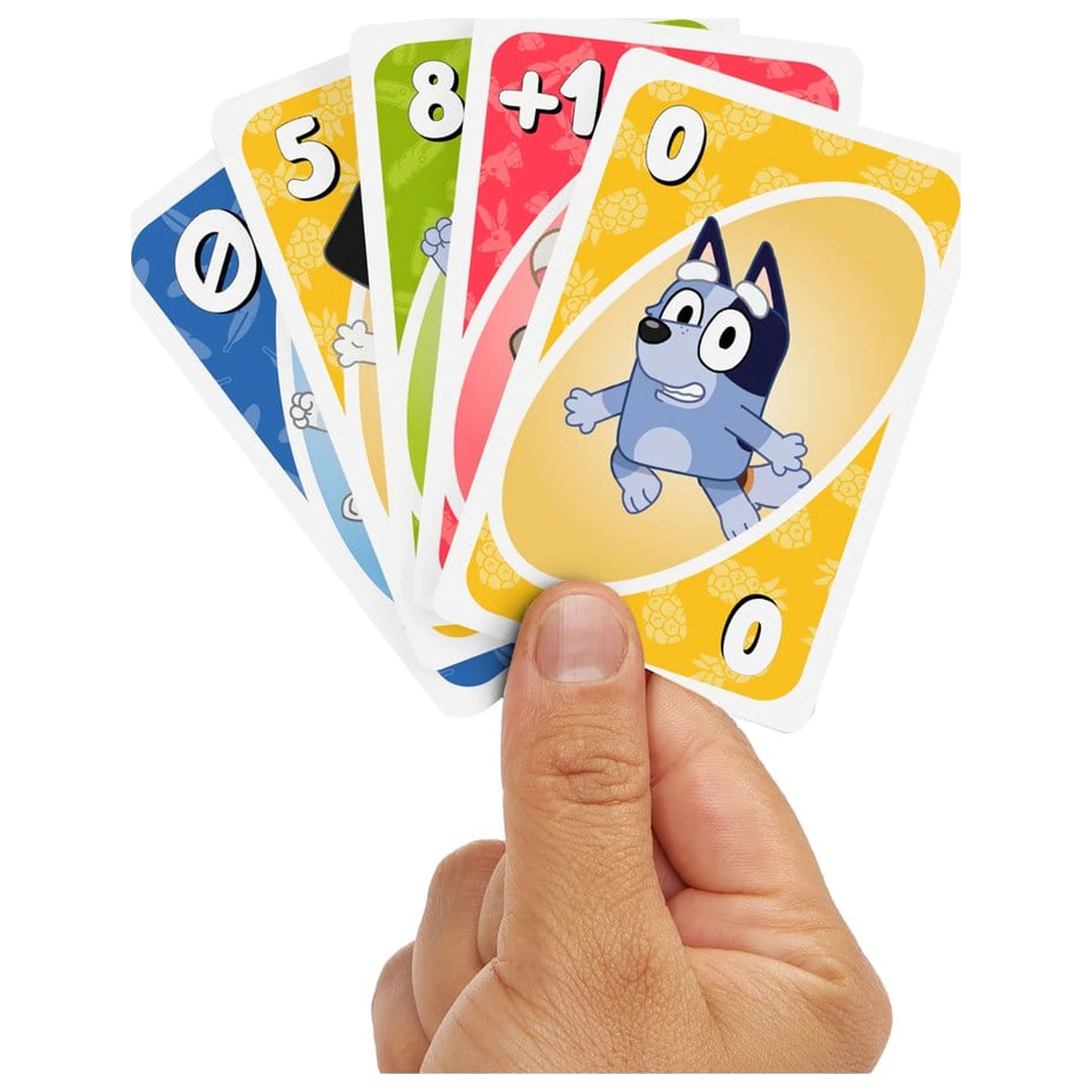 Bluey UNO Junior kartová hra produktová fotografia