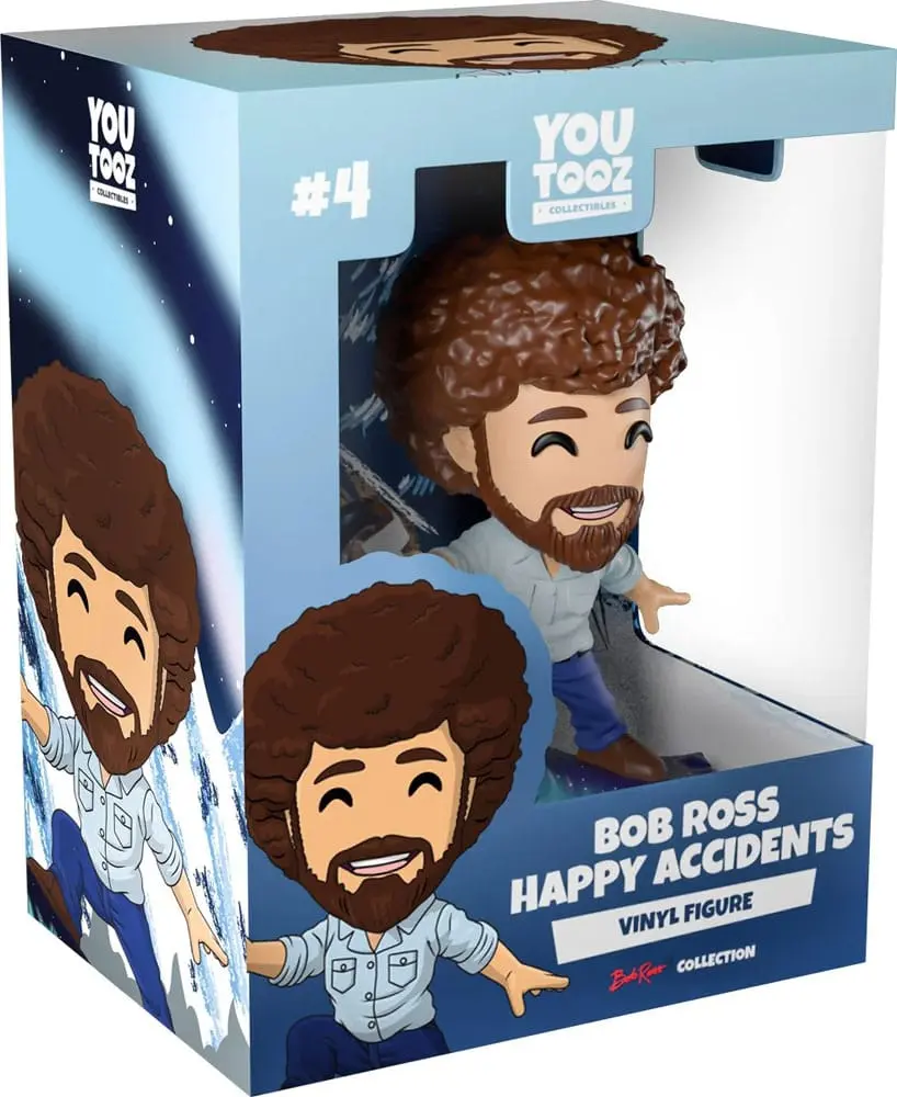 Bob Ross Vinyl Figúrka Bob Ross Happy Accidents 12 cm produktová fotografia