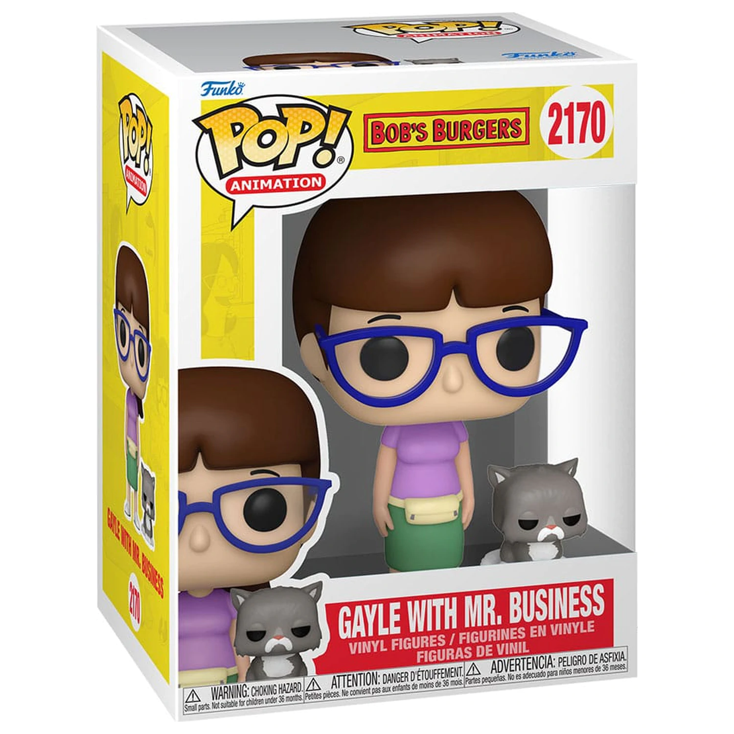 Bob's Burgers Funko POP!&Buddy TV Vinylová figúrka Gayle s Mr. Business 9 cm produktová fotografia