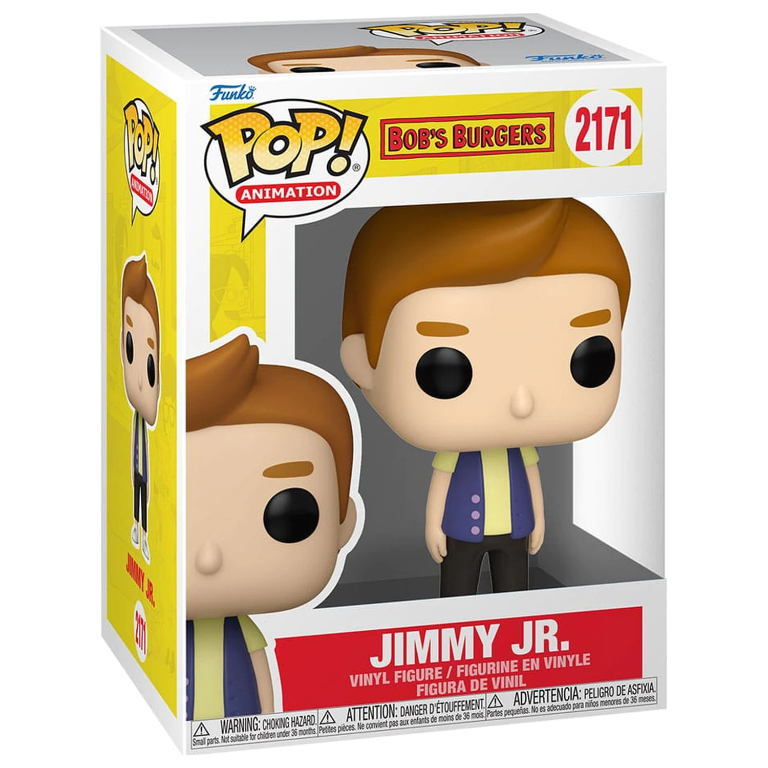 Bob's Burgers Funko POP!TV Vinylová figúrka Jimmy Jr. 9 cm produktová fotografia