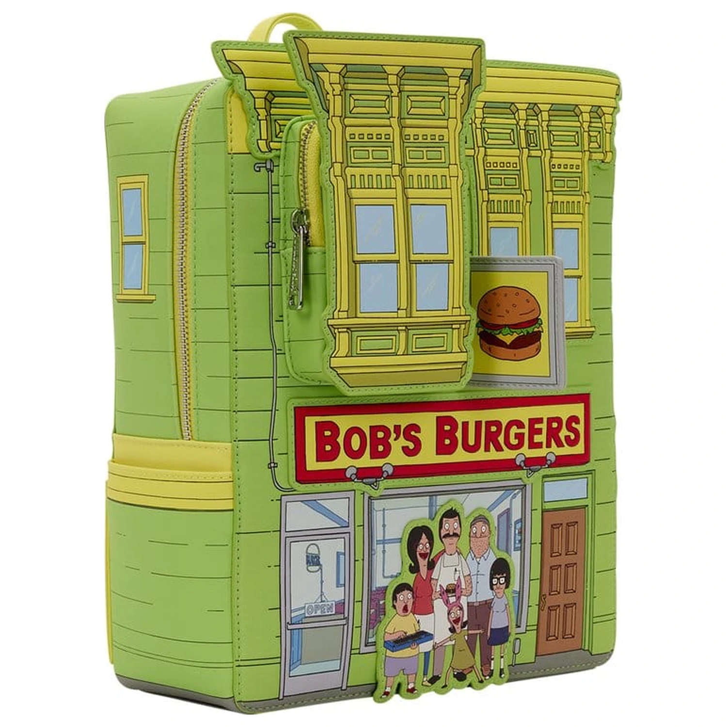 Bob´s Burgers by Loungefly Crossbody taška s mincovou peňaženkou Restaurant produktová fotografia