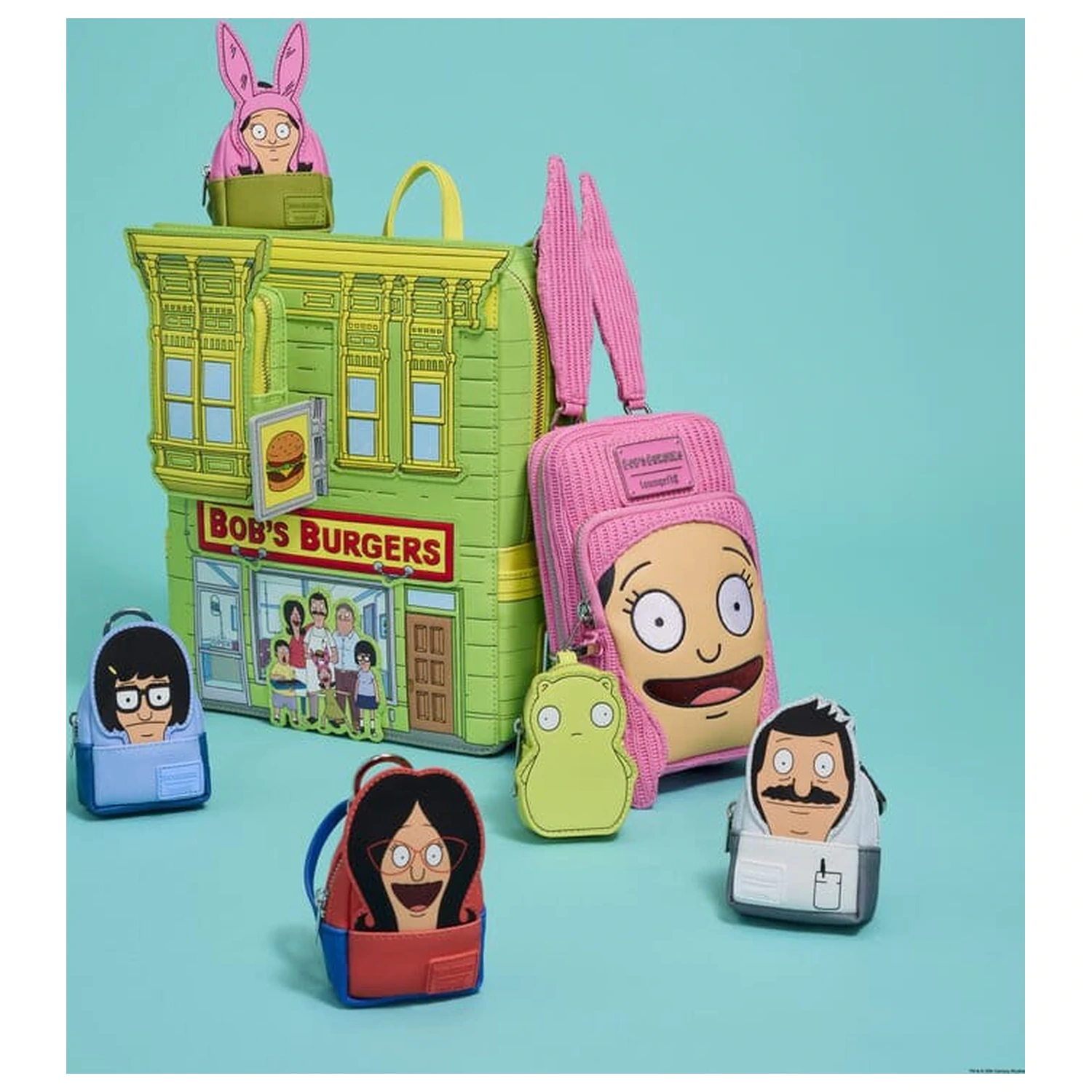 Bob´s Burgers by Loungefly Crossbody taška s mincovou peňaženkou Restaurant produktová fotografia
