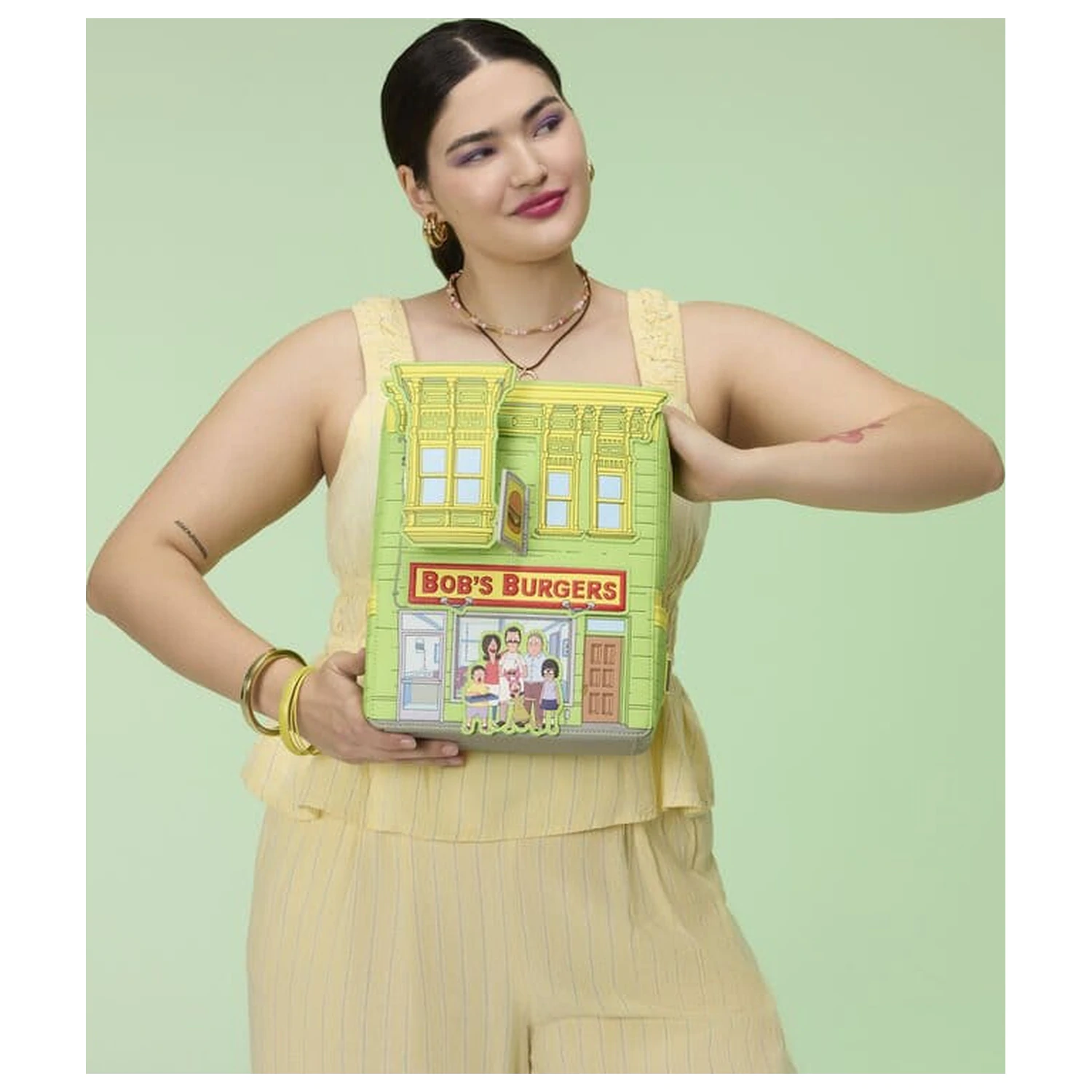 Bob´s Burgers by Loungefly Crossbody taška s mincovou peňaženkou Restaurant produktová fotografia