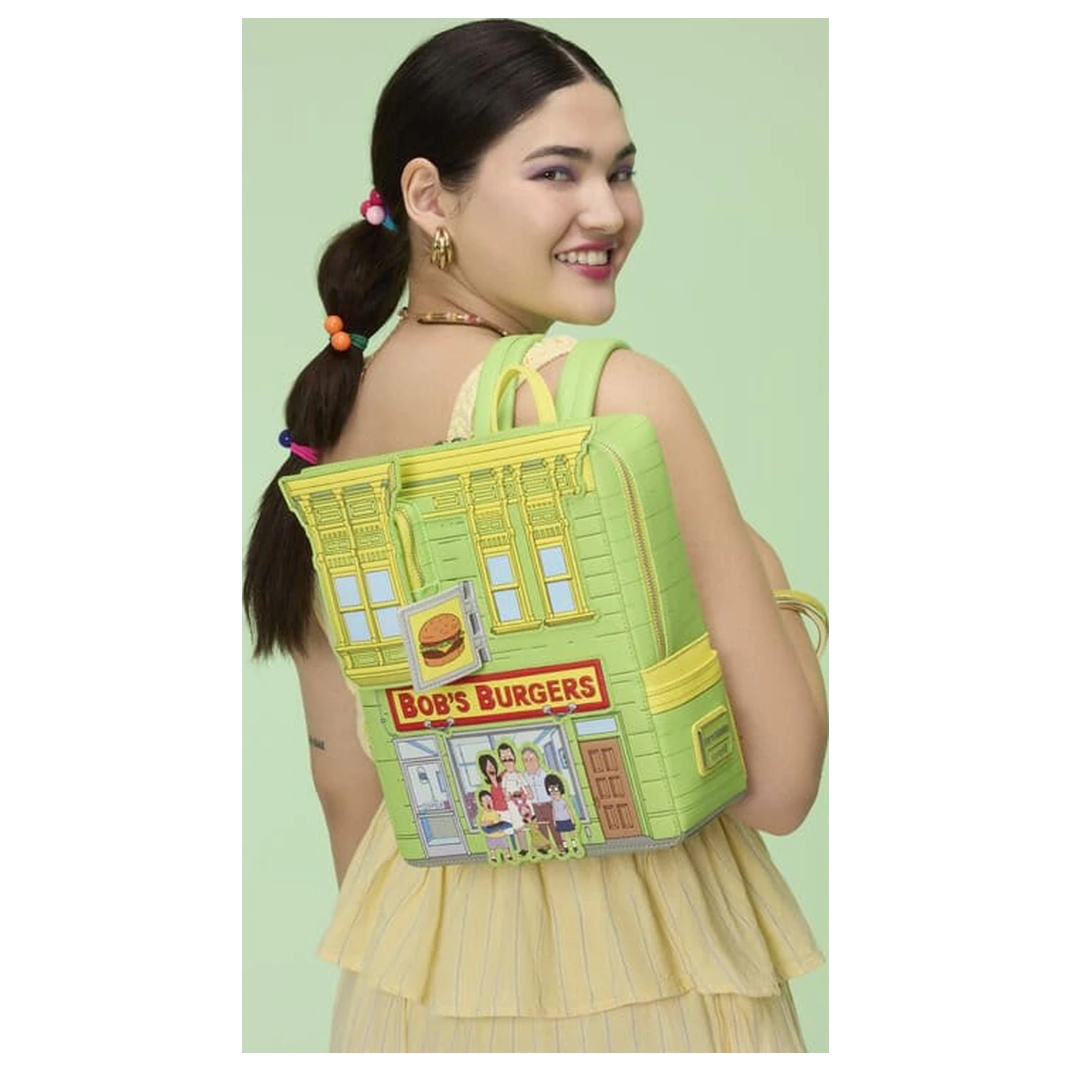 Bob´s Burgers by Loungefly Crossbody taška s mincovou peňaženkou Restaurant produktová fotografia