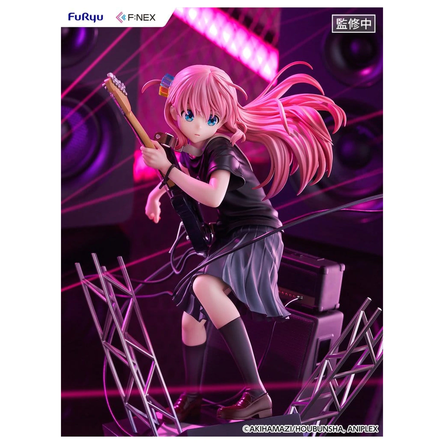 Bocchi the Rock! F:NEX PVC figúrka 1/7 Hitori Gotoh Live Ver. 24 cm produktová fotografia