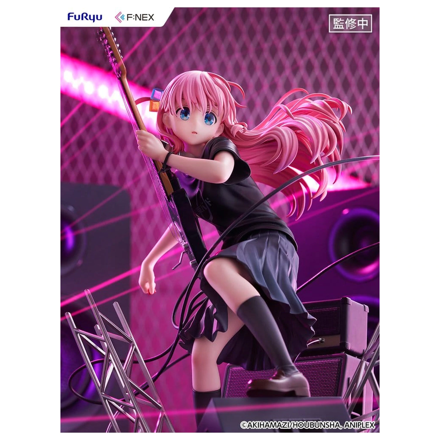 Bocchi the Rock! F:NEX PVC figúrka 1/7 Hitori Gotoh Live Ver. 24 cm produktová fotografia