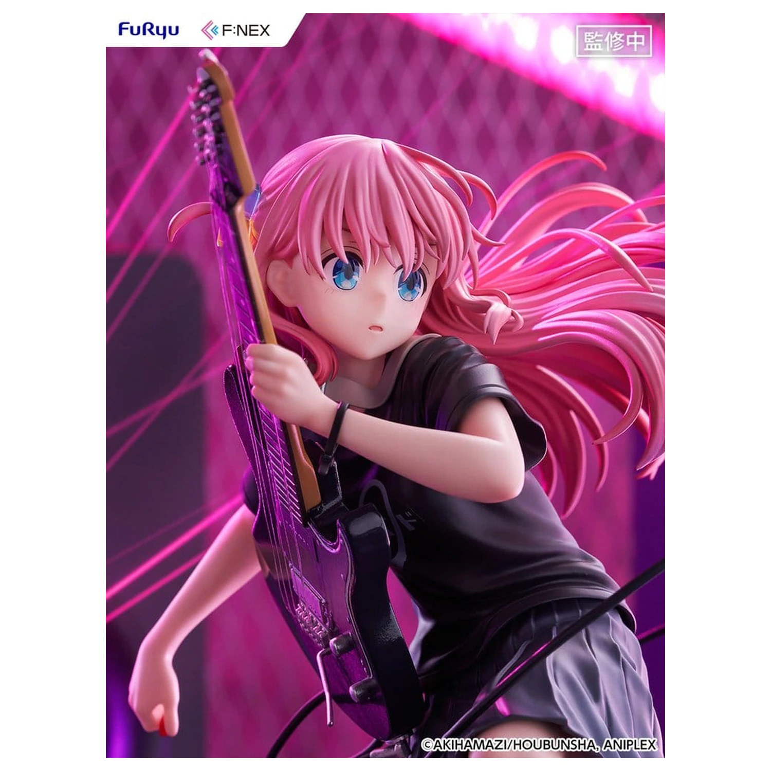 Bocchi the Rock! F:NEX PVC figúrka 1/7 Hitori Gotoh Live Ver. 24 cm produktová fotografia