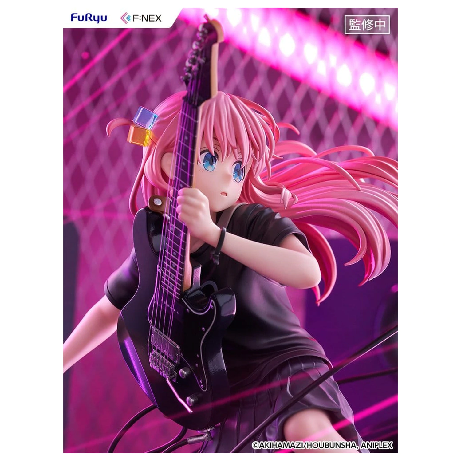 Bocchi the Rock! F:NEX PVC figúrka 1/7 Hitori Gotoh Live Ver. 24 cm produktová fotografia