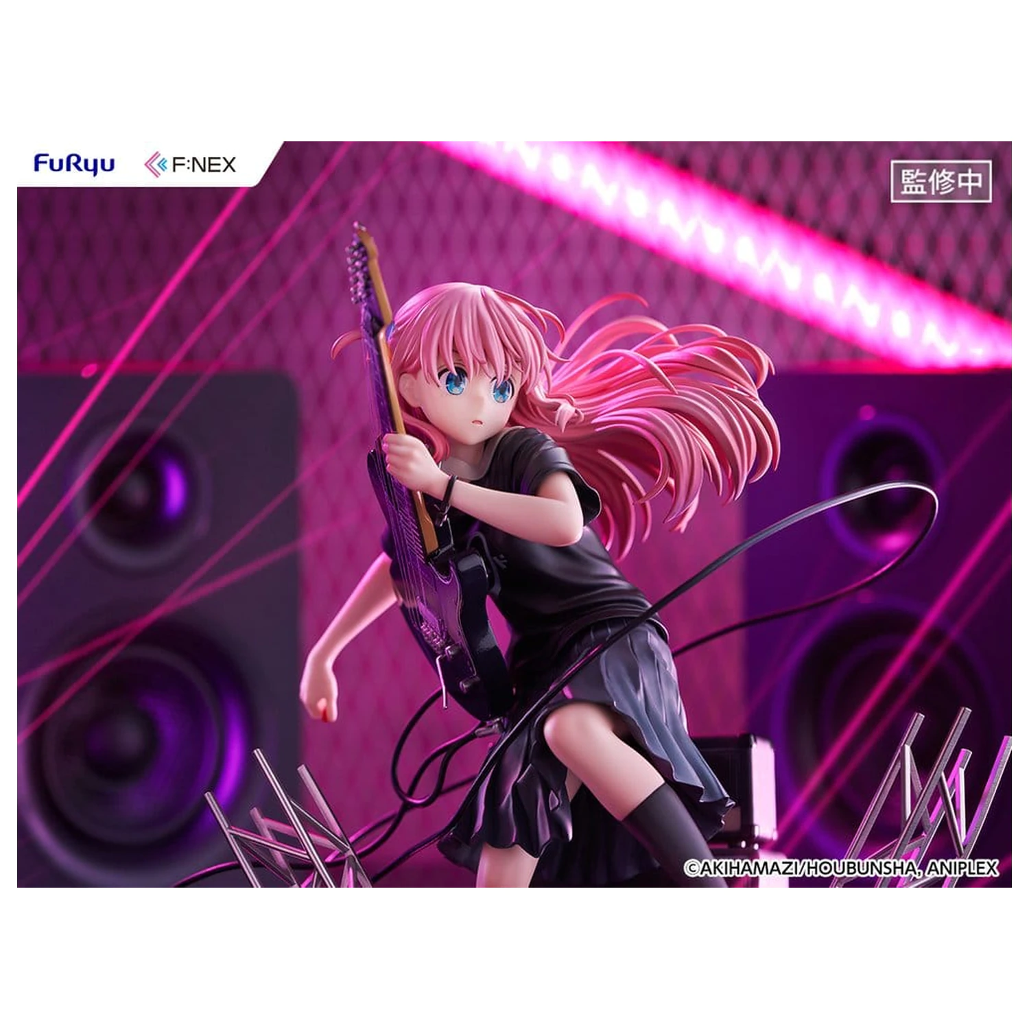 Bocchi the Rock! F:NEX PVC figúrka 1/7 Hitori Gotoh Live Ver. 24 cm produktová fotografia