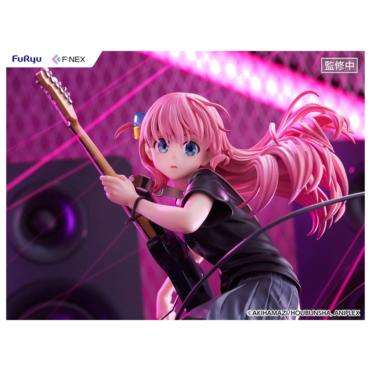 Bocchi the Rock! F:NEX PVC figúrka 1/7 Hitori Gotoh Live Ver. 24 cm produktová fotografia