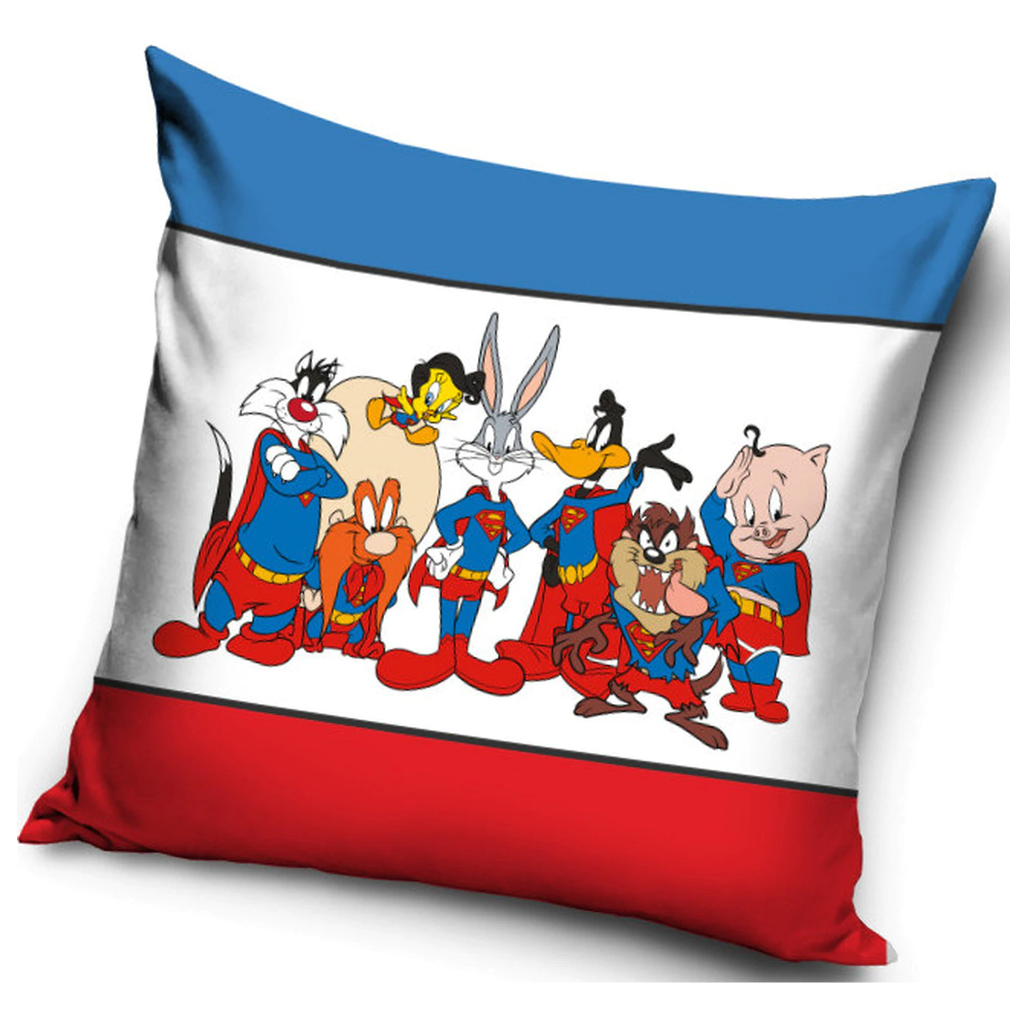 Looney Tunes Super Hero obliečka na vankúš produktová fotografia