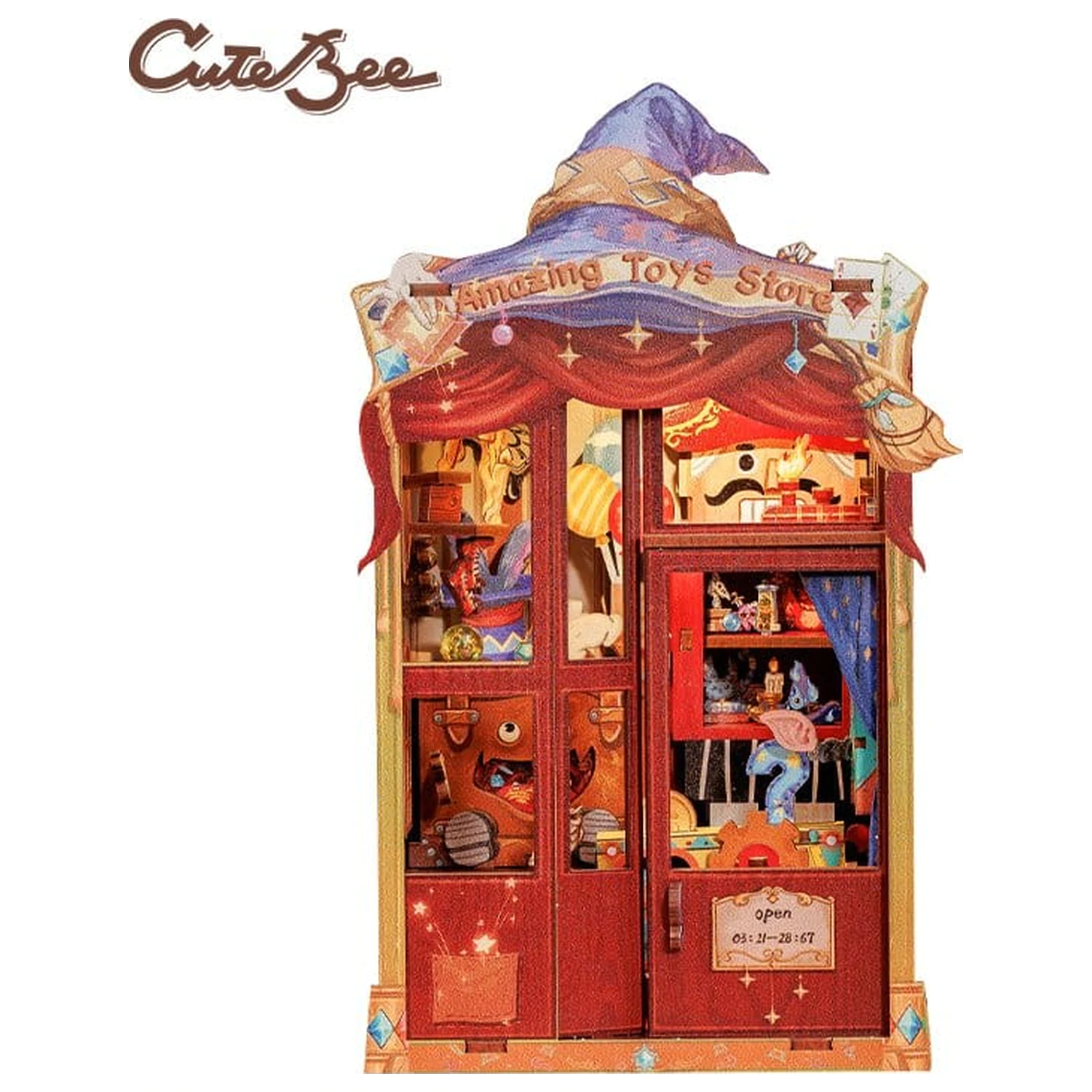 Book Nook Amazing Toy Store 17 x 12 cm produktová fotografia