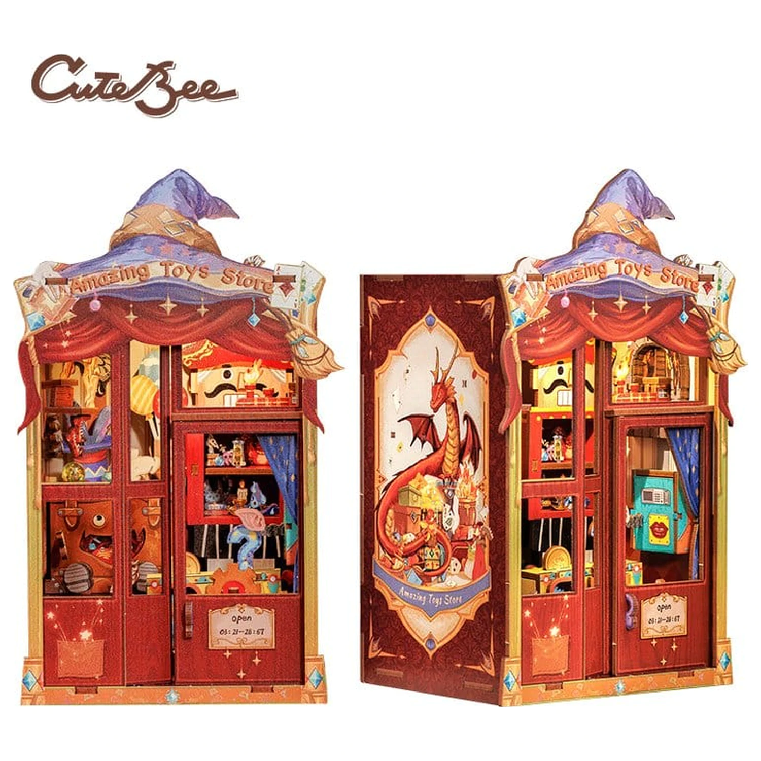 Book Nook Amazing Toy Store 17 x 12 cm produktová fotografia