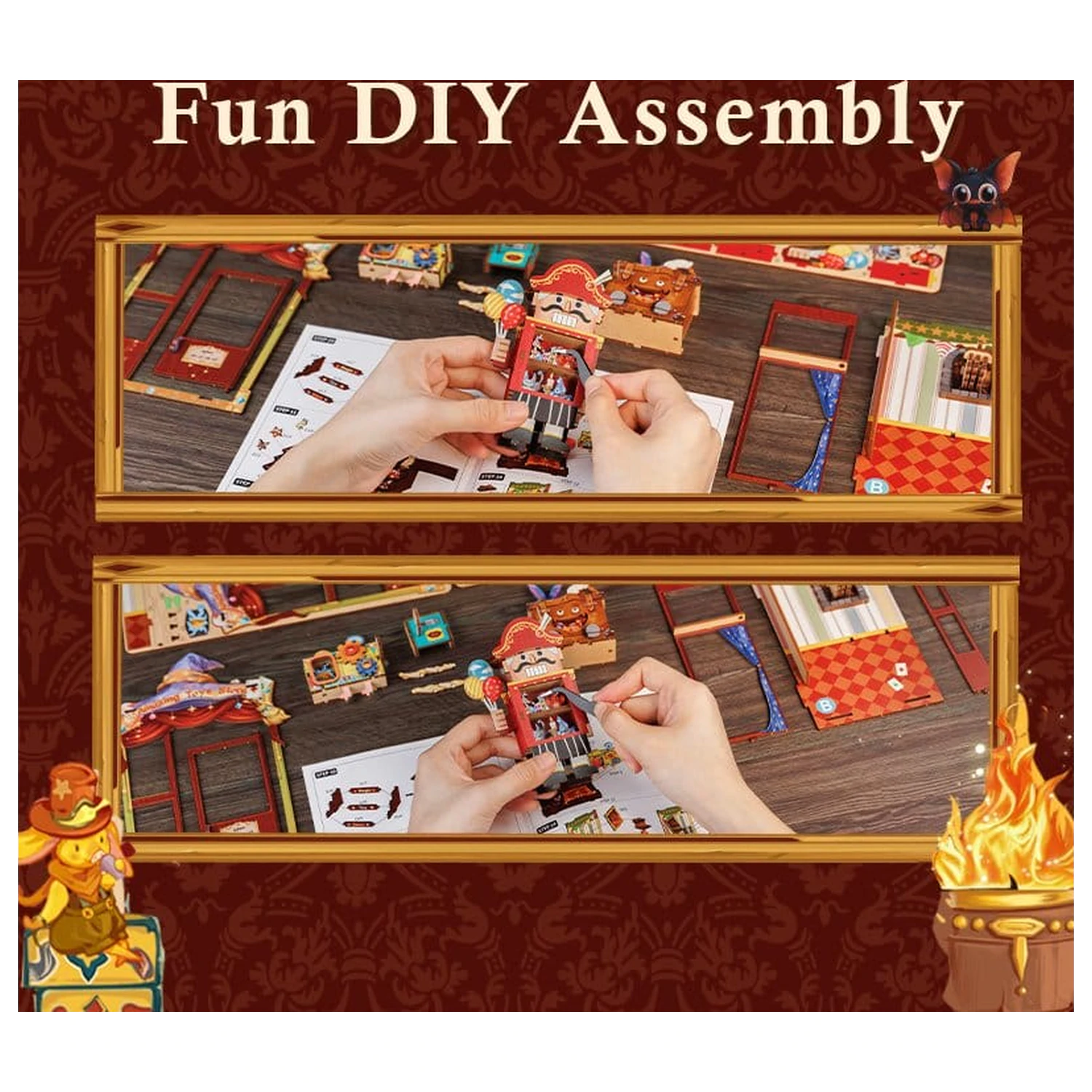 Book Nook Amazing Toy Store 17 x 12 cm produktová fotografia