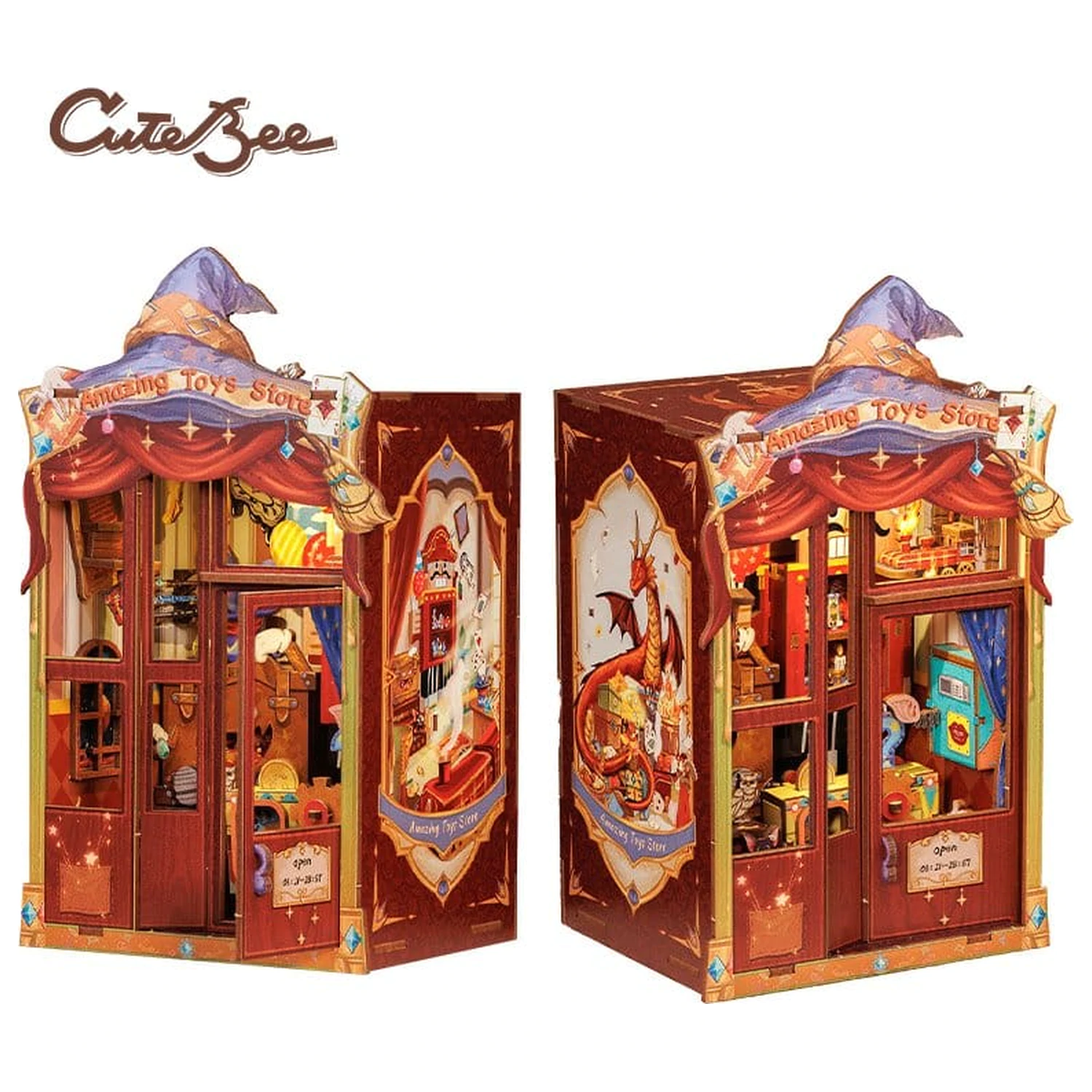 Book Nook Amazing Toy Store 17 x 12 cm produktová fotografia