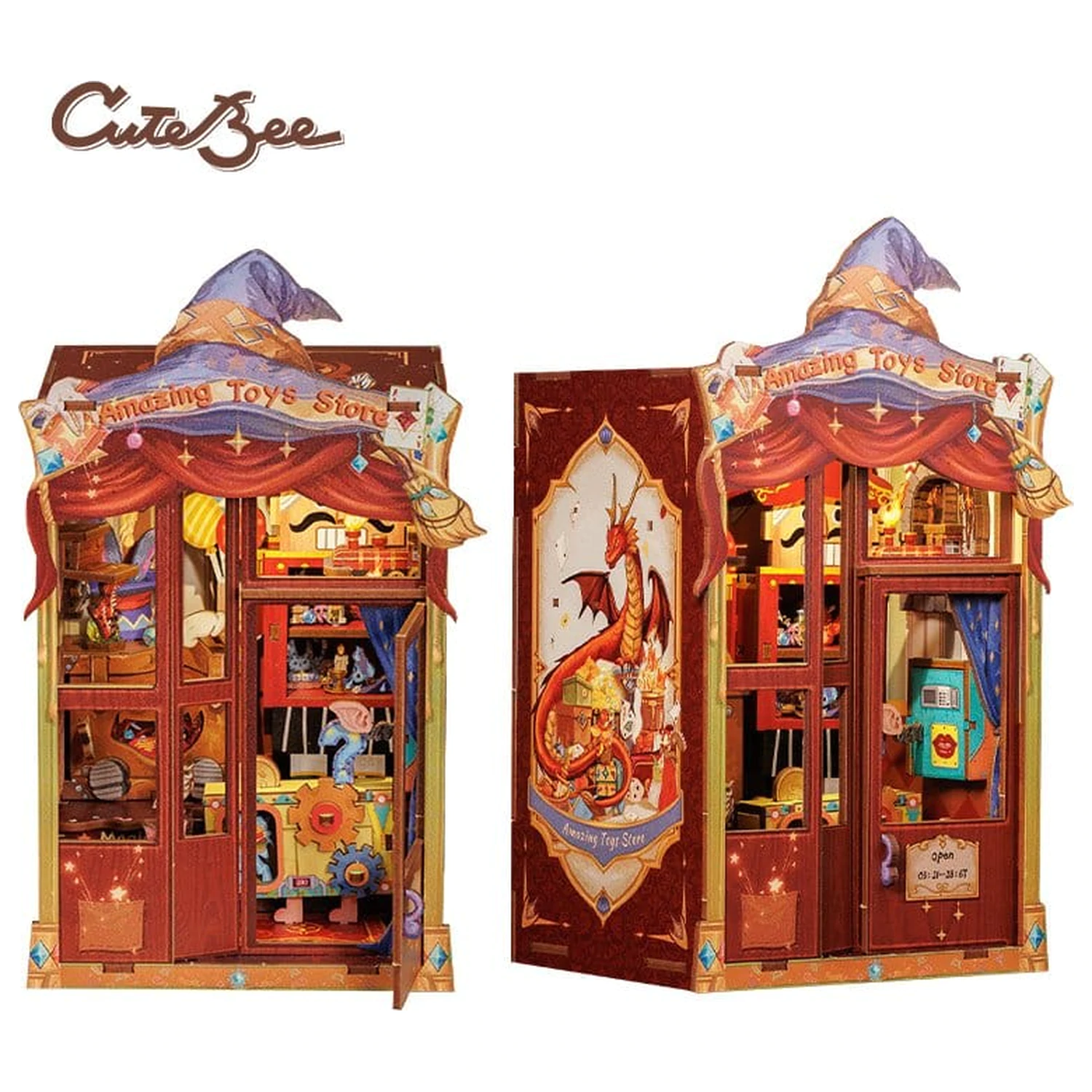 Book Nook Amazing Toy Store 17 x 12 cm produktová fotografia