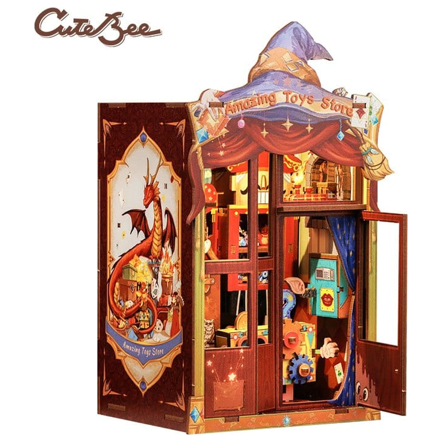 Book Nook Amazing Toy Store 17 x 12 cm produktová fotografia