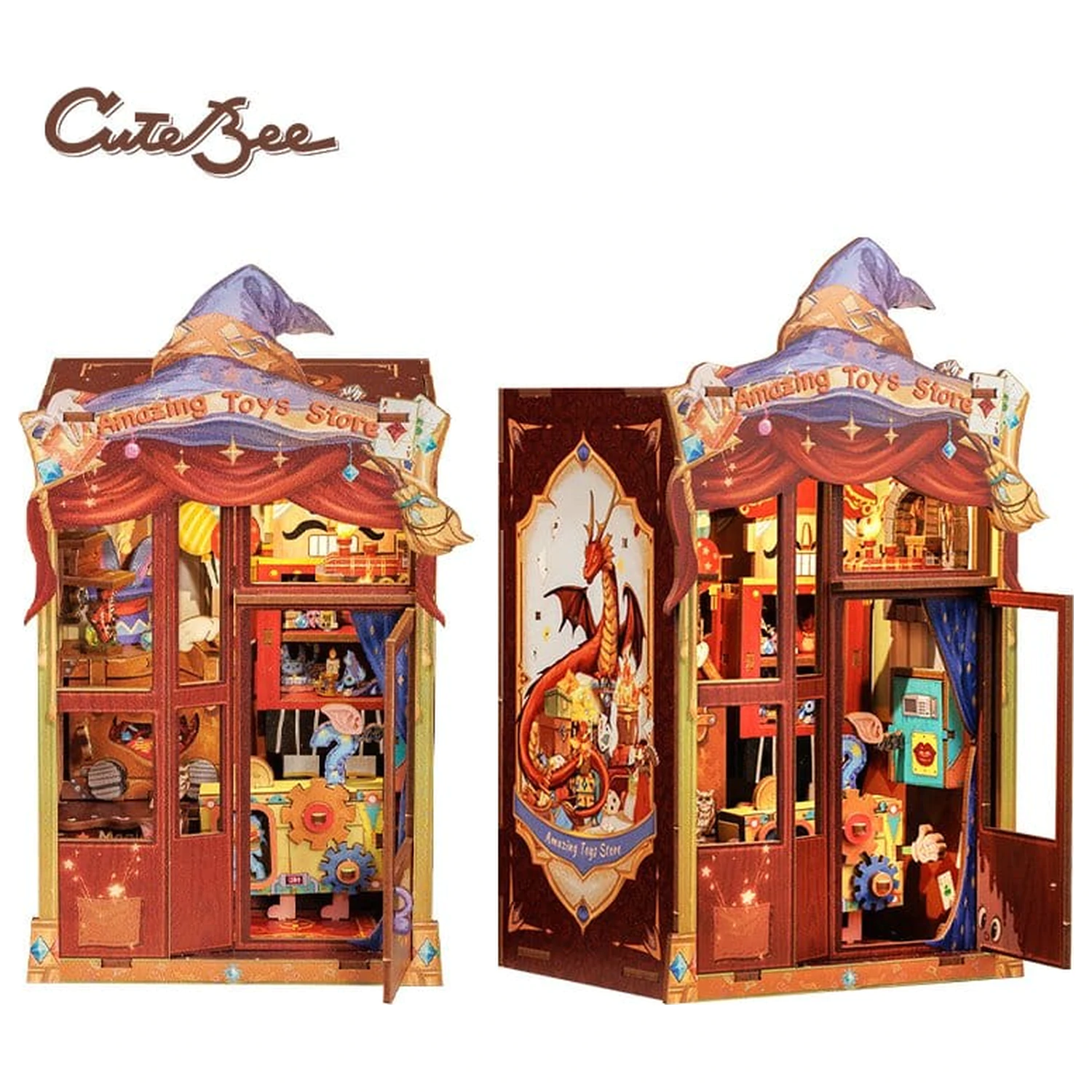 Book Nook Amazing Toy Store 17 x 12 cm produktová fotografia