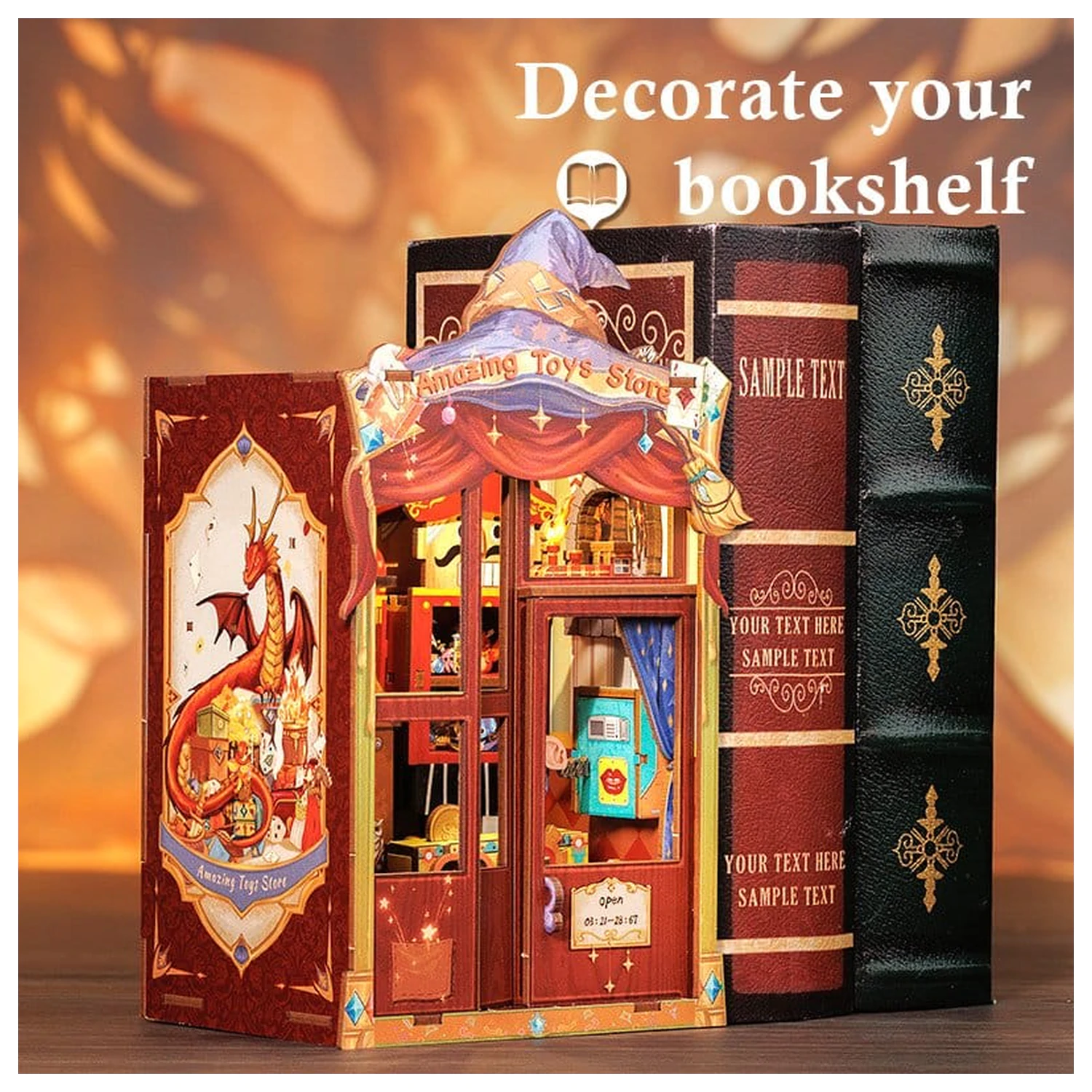 Book Nook Amazing Toy Store 17 x 12 cm produktová fotografia