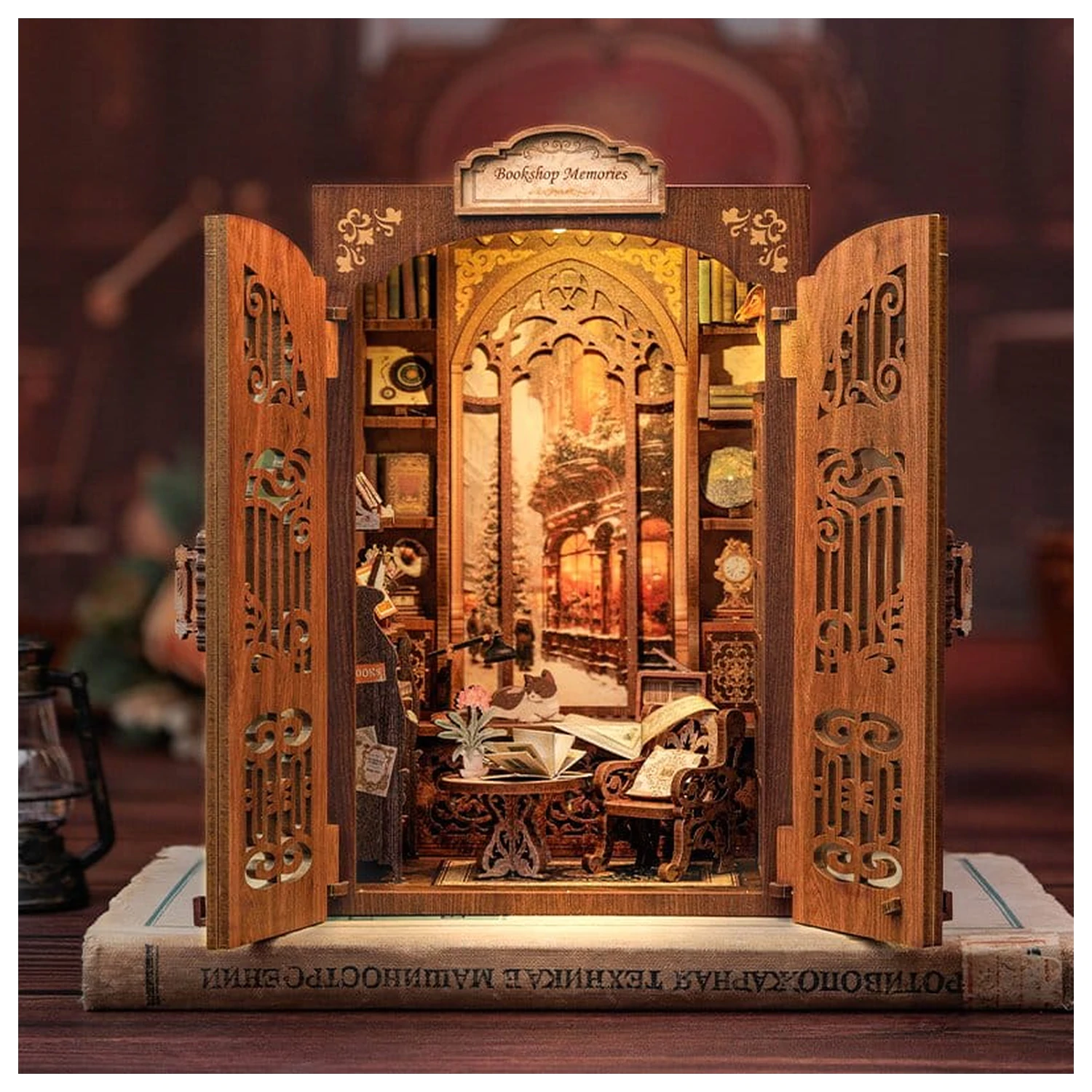 Book Nook Kníhkupectvo Spomienky 17 x 10 cm produktová fotografia