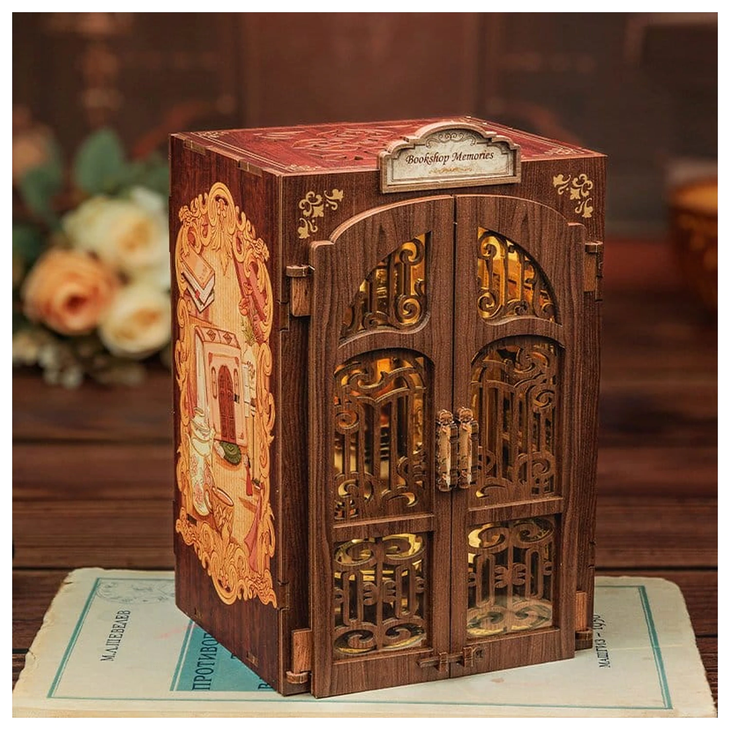 Book Nook Kníhkupectvo Spomienky 17 x 10 cm produktová fotografia